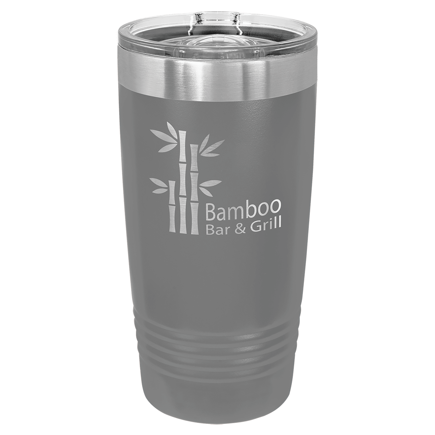 Polar Camel 20 oz. Dark Gray Insulated Ringneck Tumbler with Slider Lid 2