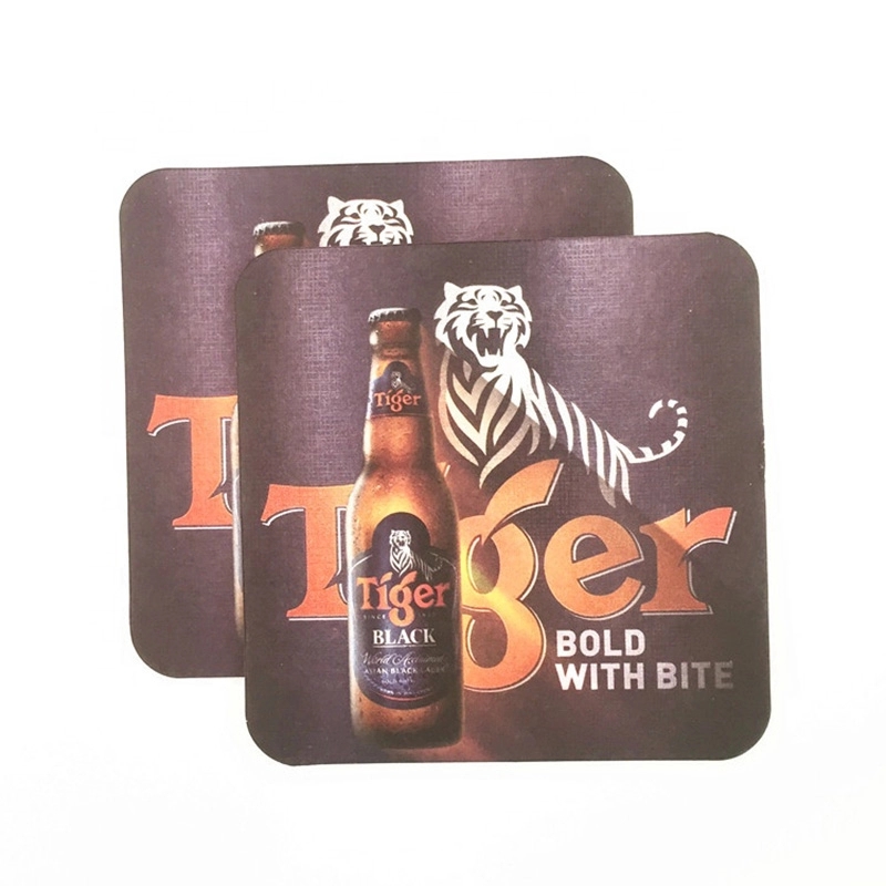 2 3/4"Square Paper Coasters 2