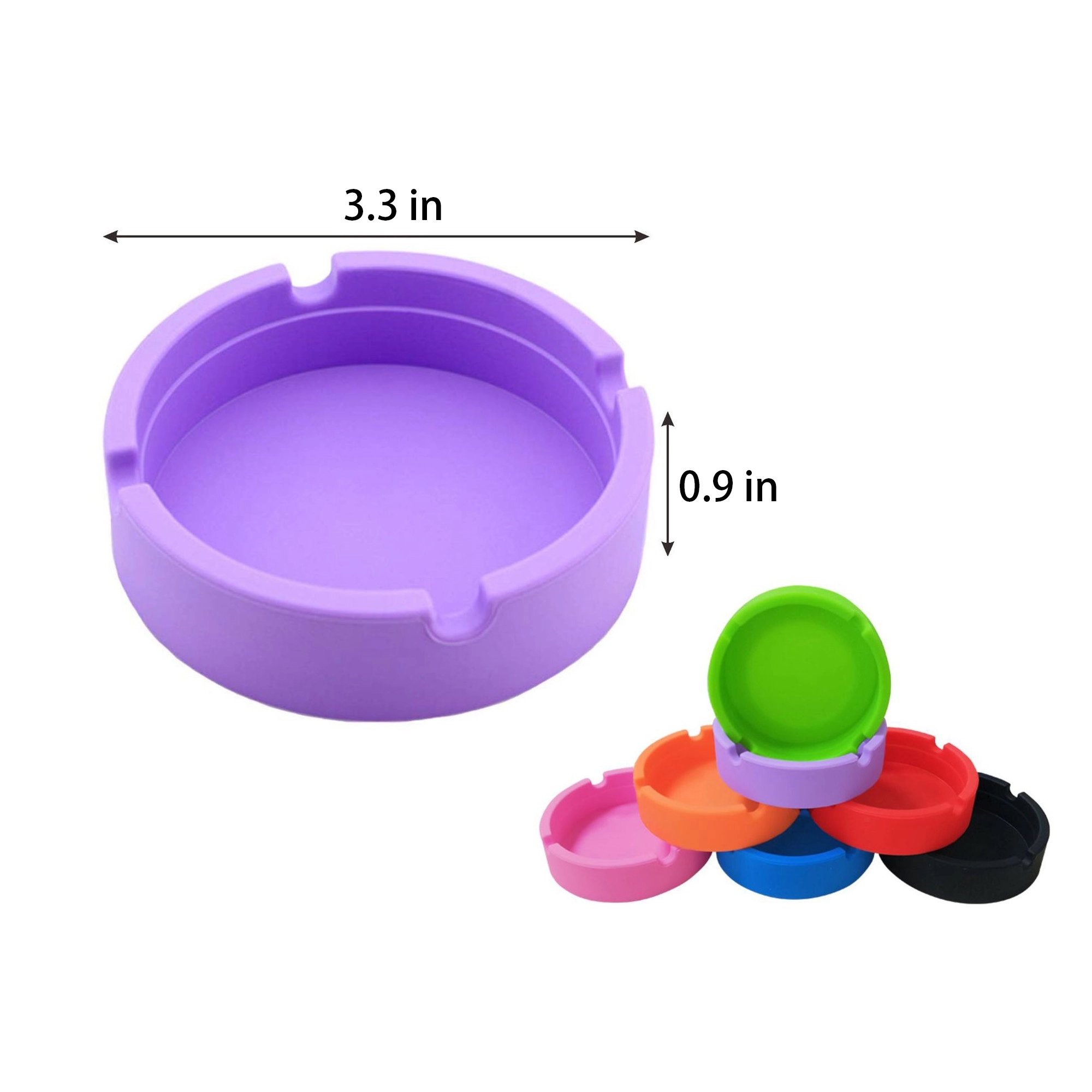 Silicone Ashtray For Cigarettes 12