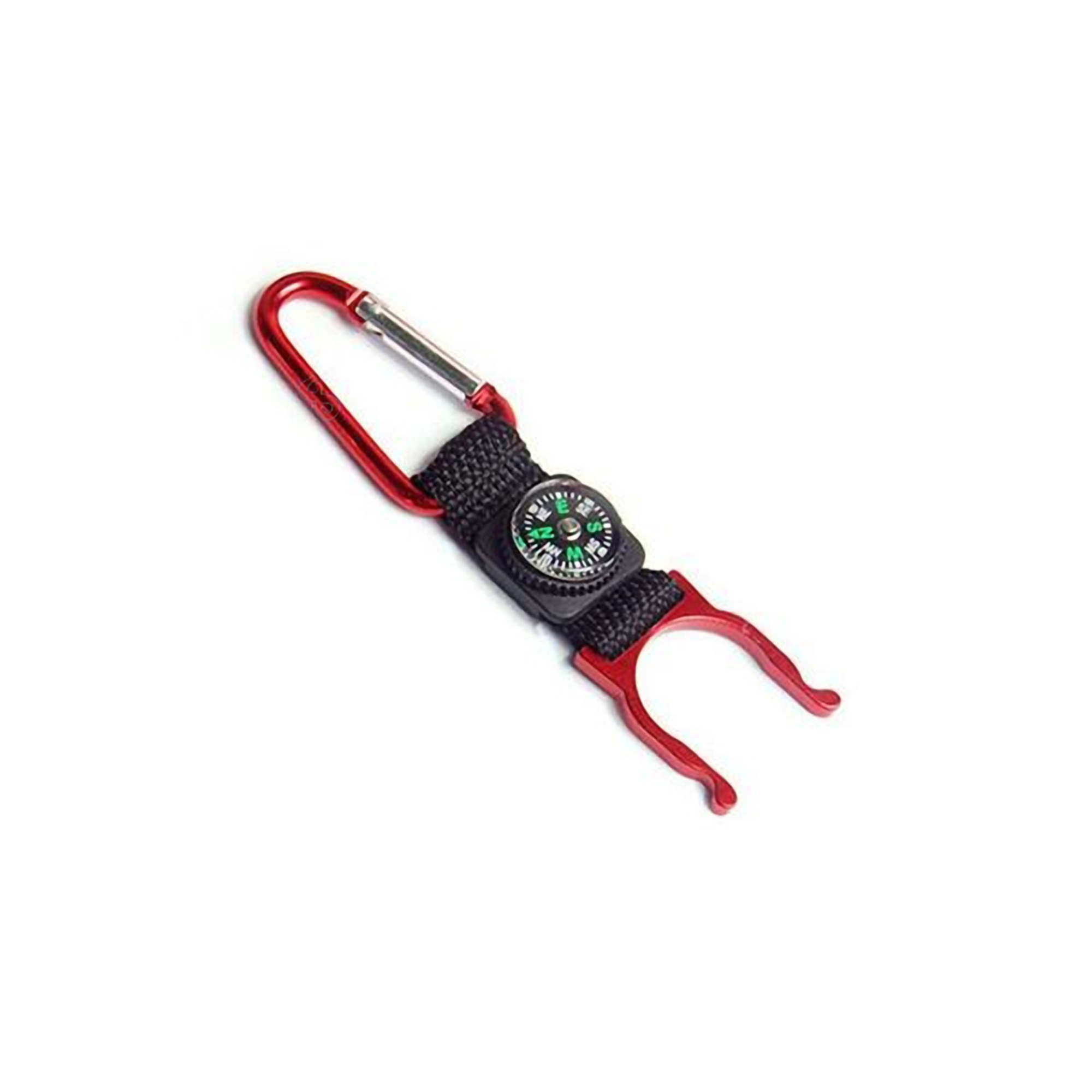 Bottle Holder w/Compass and Carabiner Clip 5