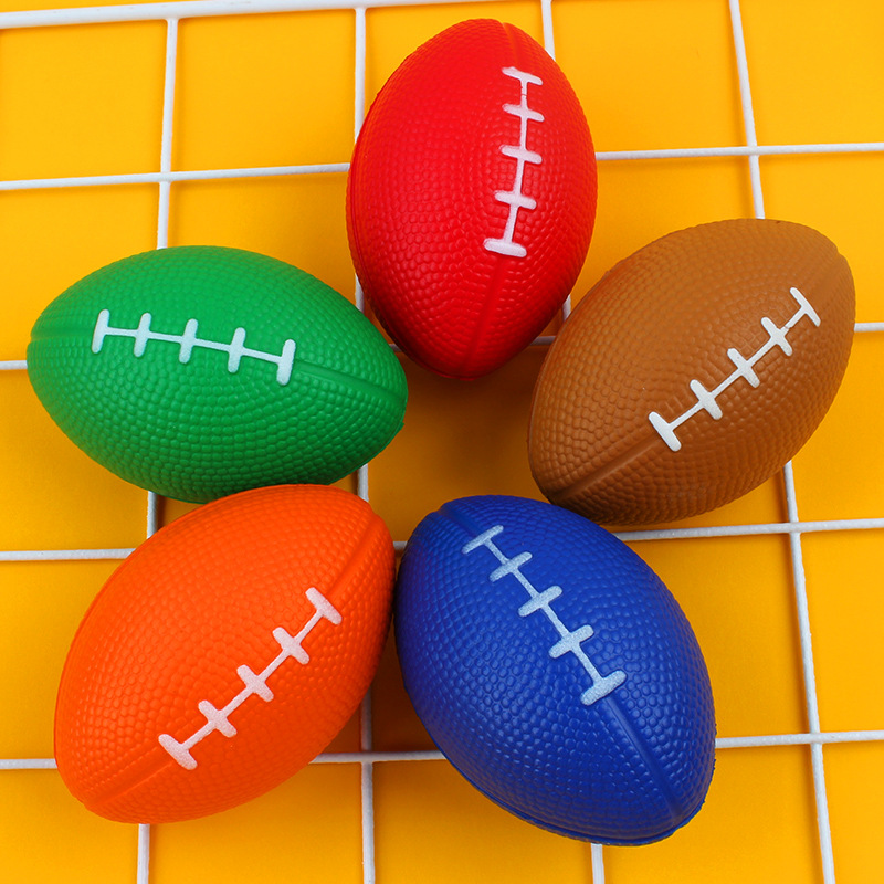 3 1/2'' Foam Football Stress Balls Fidget Toys 4