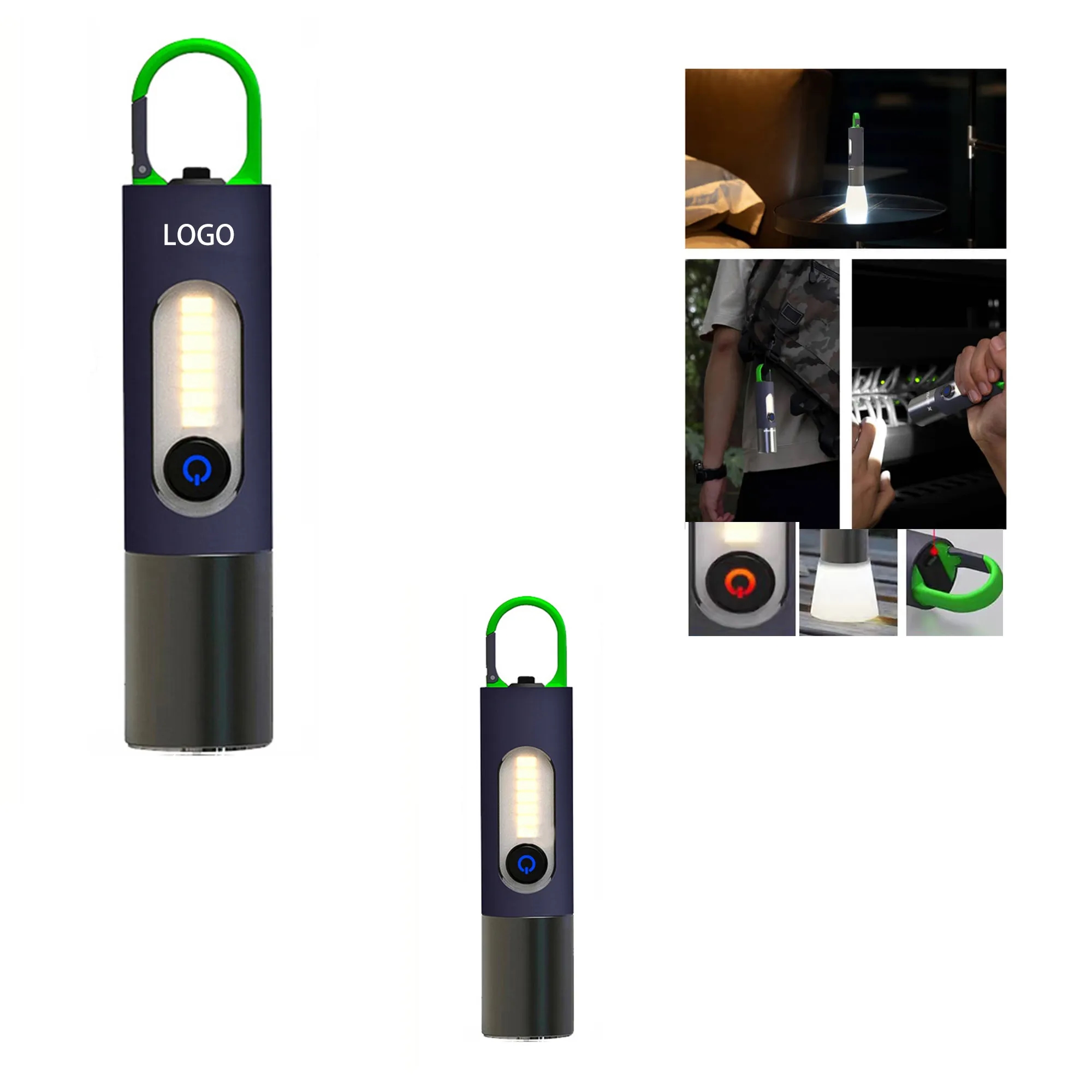 Outdoor Multifunctional Mountain Climbing Hook Camping Light 1