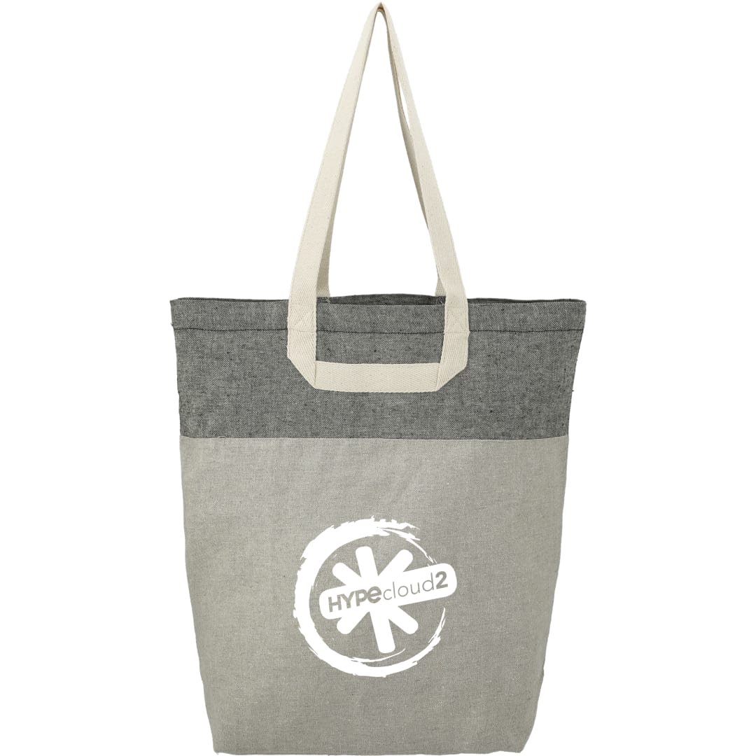 Recycled Cotton U-Handle Book Tote 22