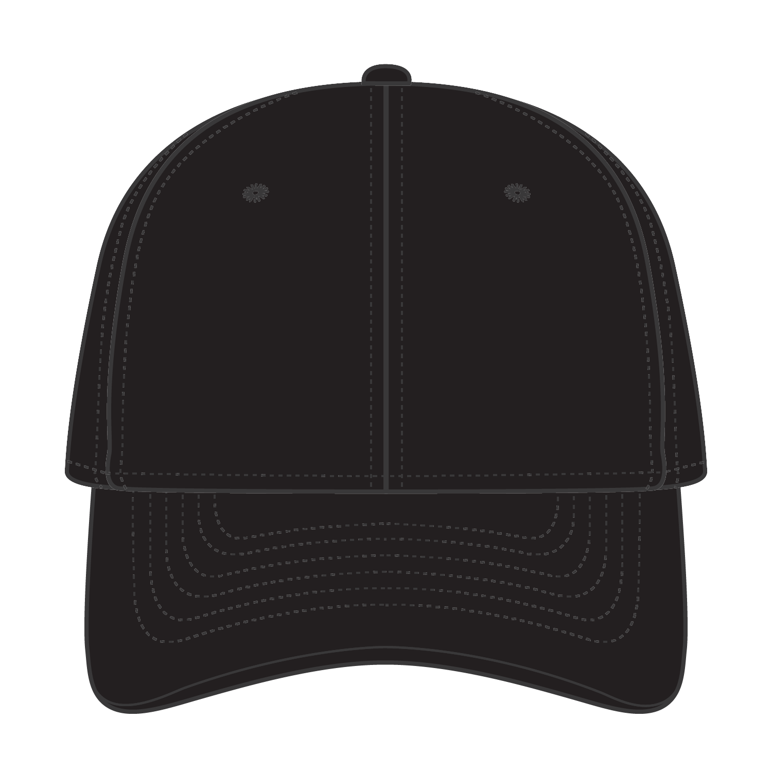 OTTO CAP® 6 Panel Low Profile Baseball Cap 5