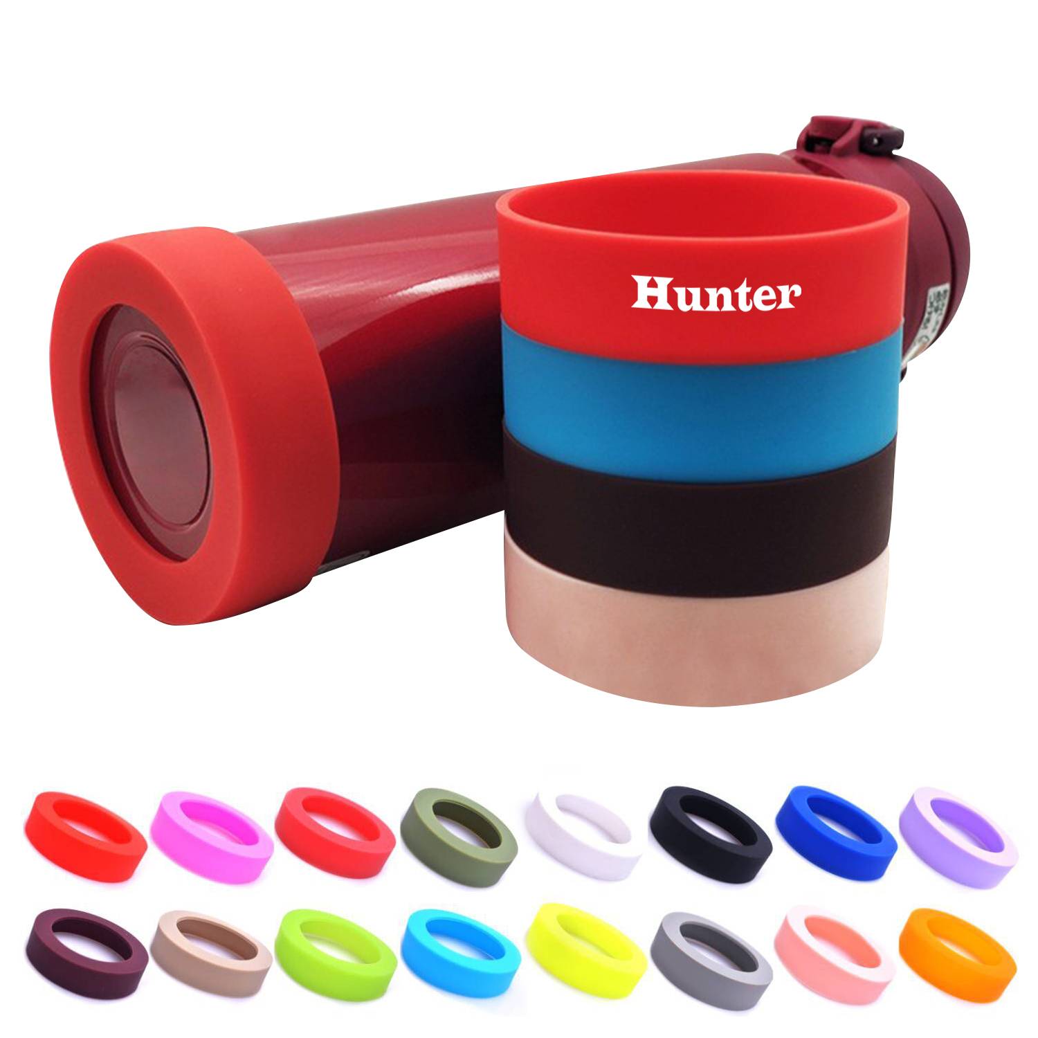 Round silicone cup coaster 2