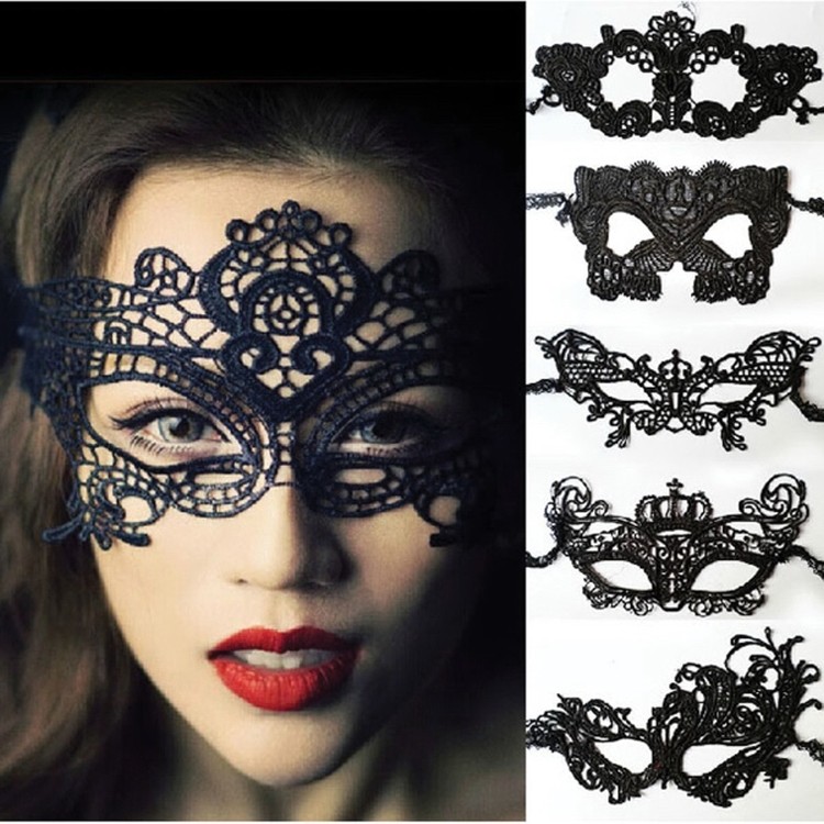 Halloween Costume Party Mask Ladies' Lace Mask 2