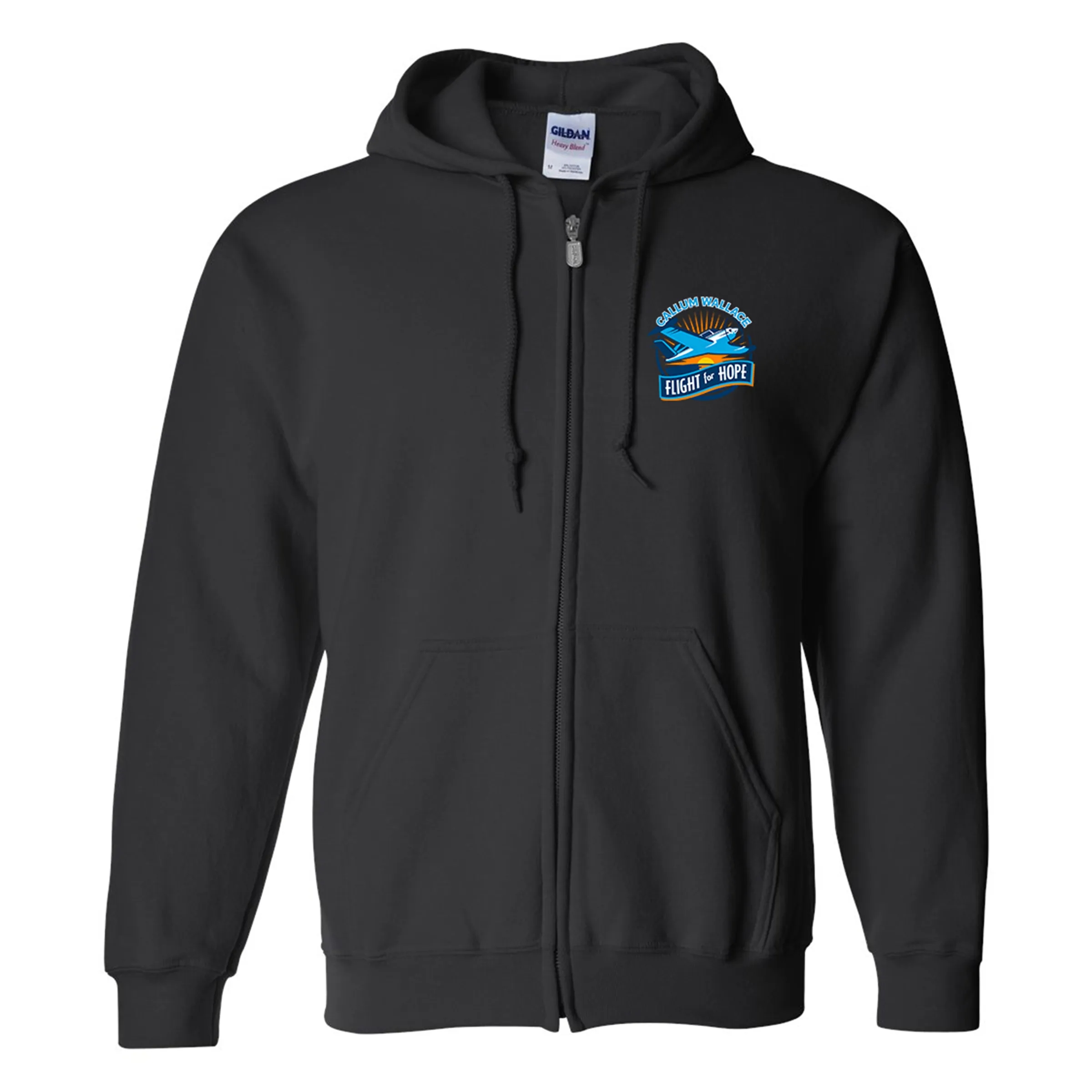 Gildan(R) - Heavy Blend(TM) Full-Zip Hooded Sweatshirt, custom hoodie or sweatshirt with logo imprint 7