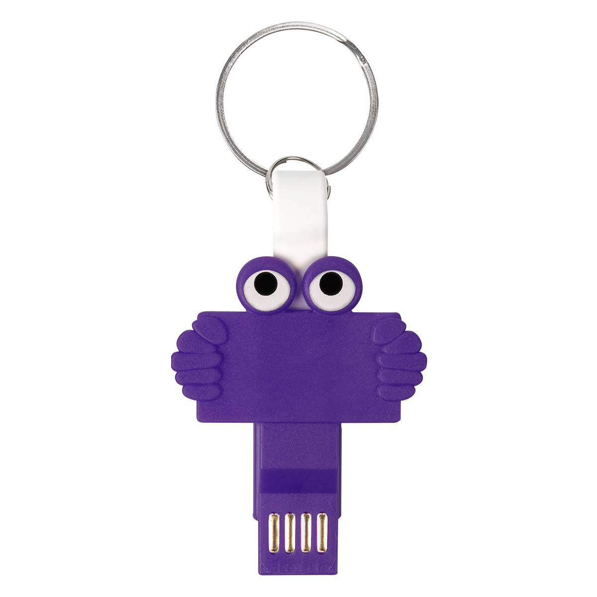 Clipster Buddy 3-In-1 Charging Cable Key Ring 12