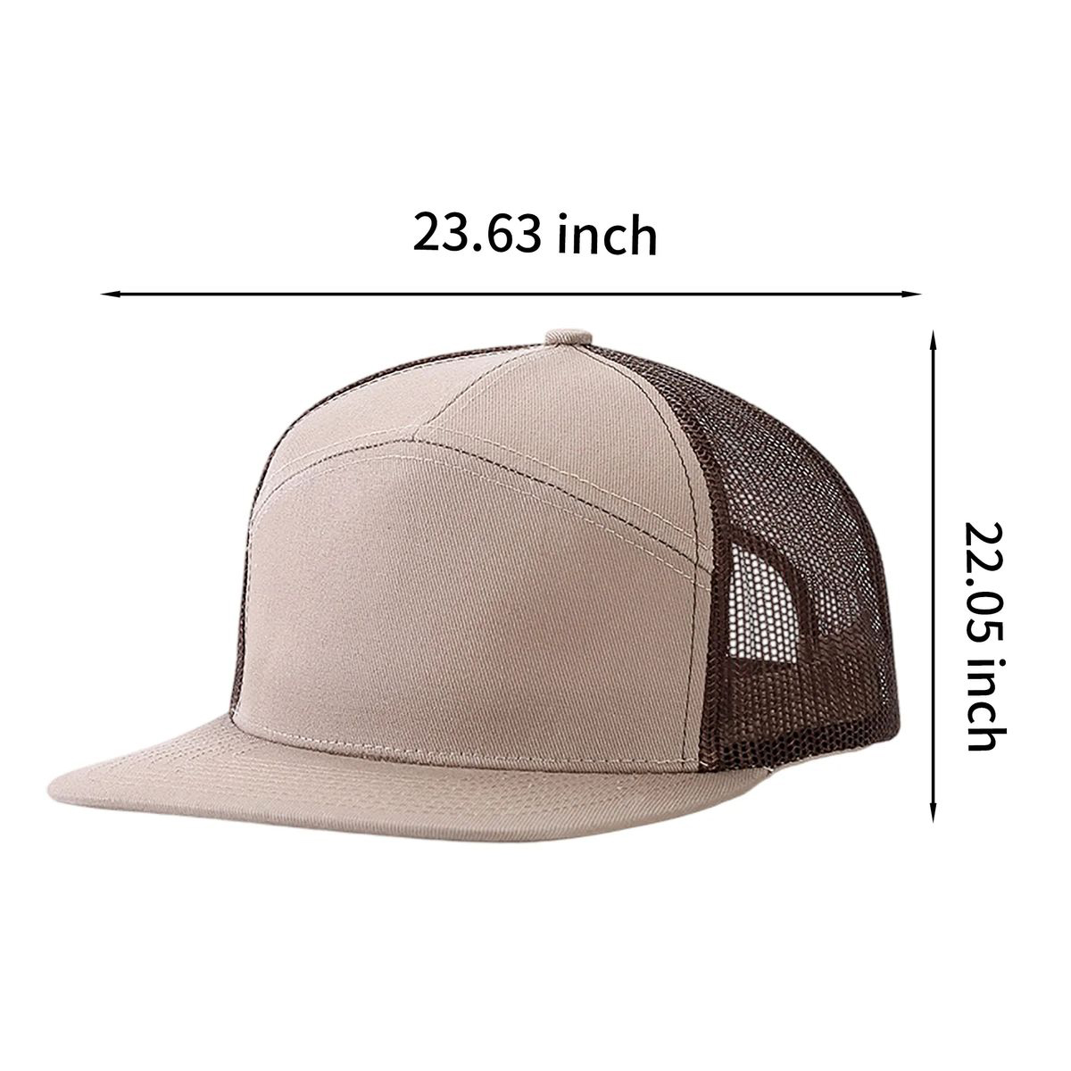 Breathable Mesh Snapback Cap for Outdoor Wear 1