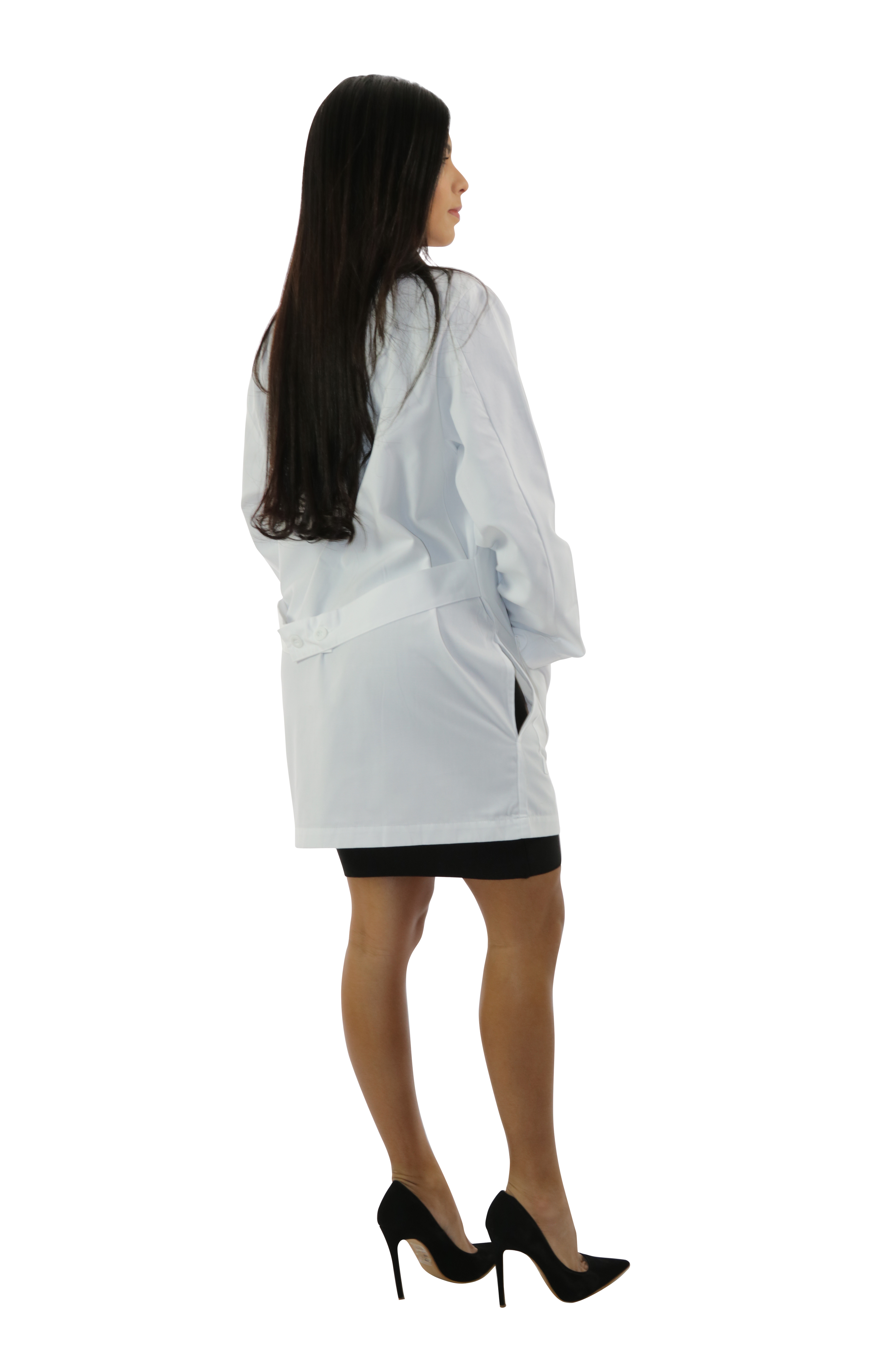 34" Unisex Antimicrobial Lab Coat 1