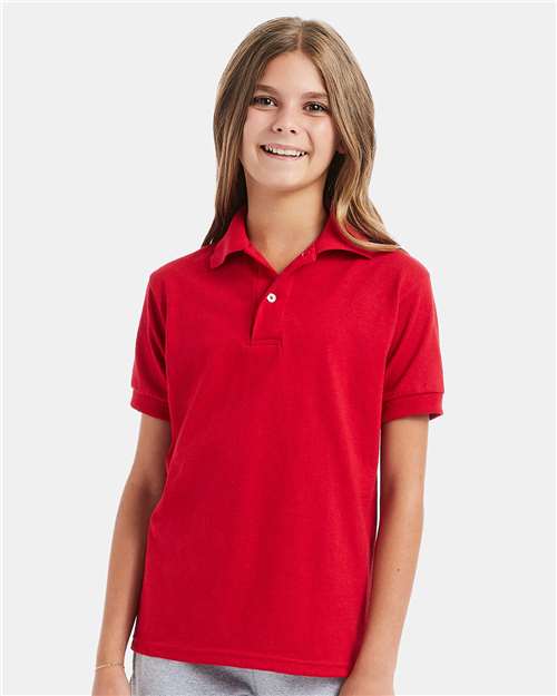 Youth EcoSmart® Jersey Polo - 054Y 62