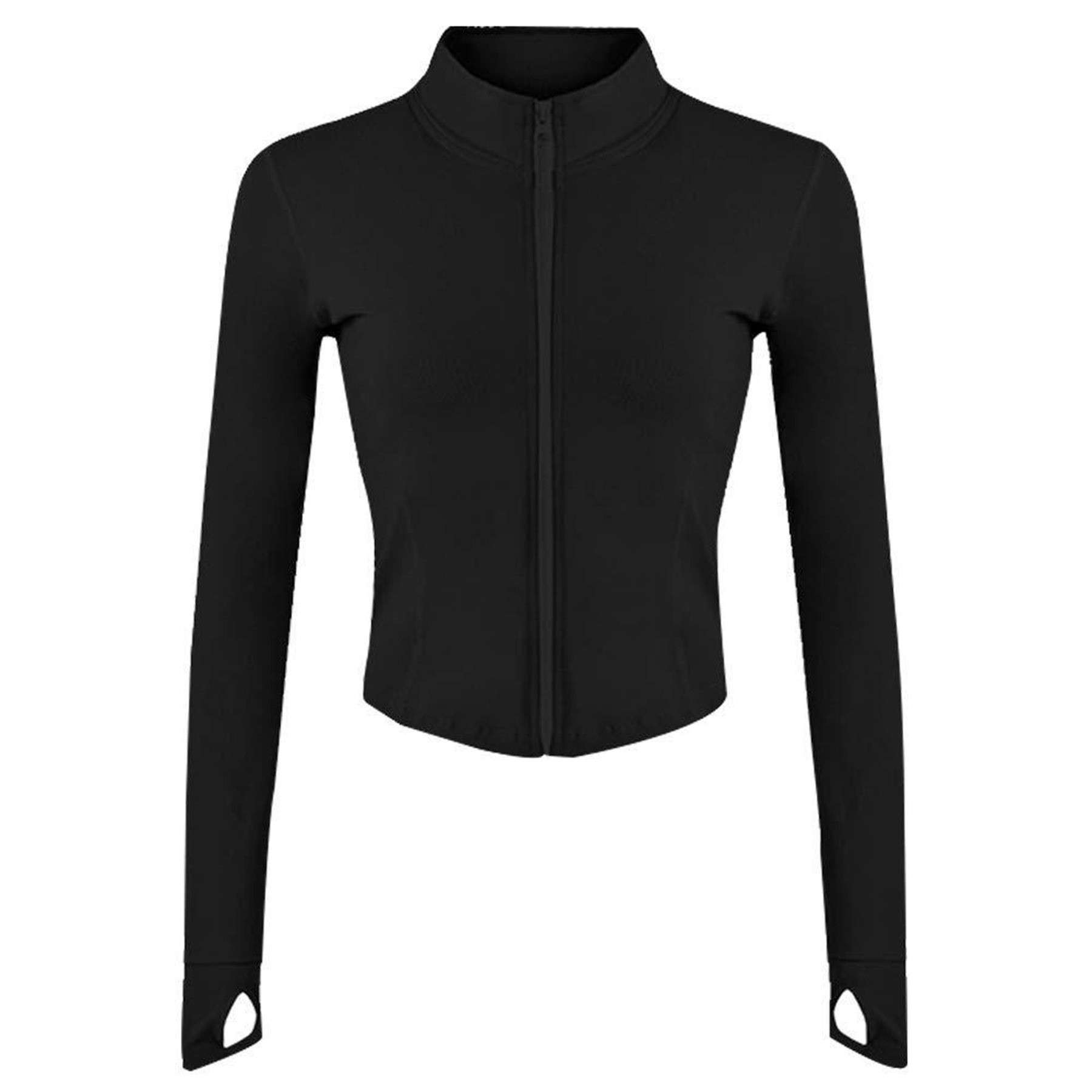 Womens Lightweight Full Zip Running Track Jacket 6