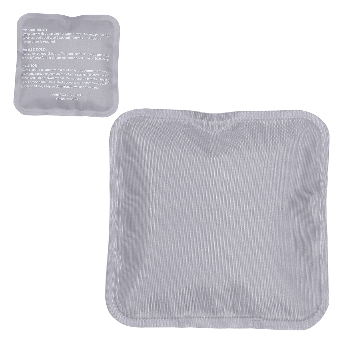 Square Nylon-Covered Hot/Cold Pack 1