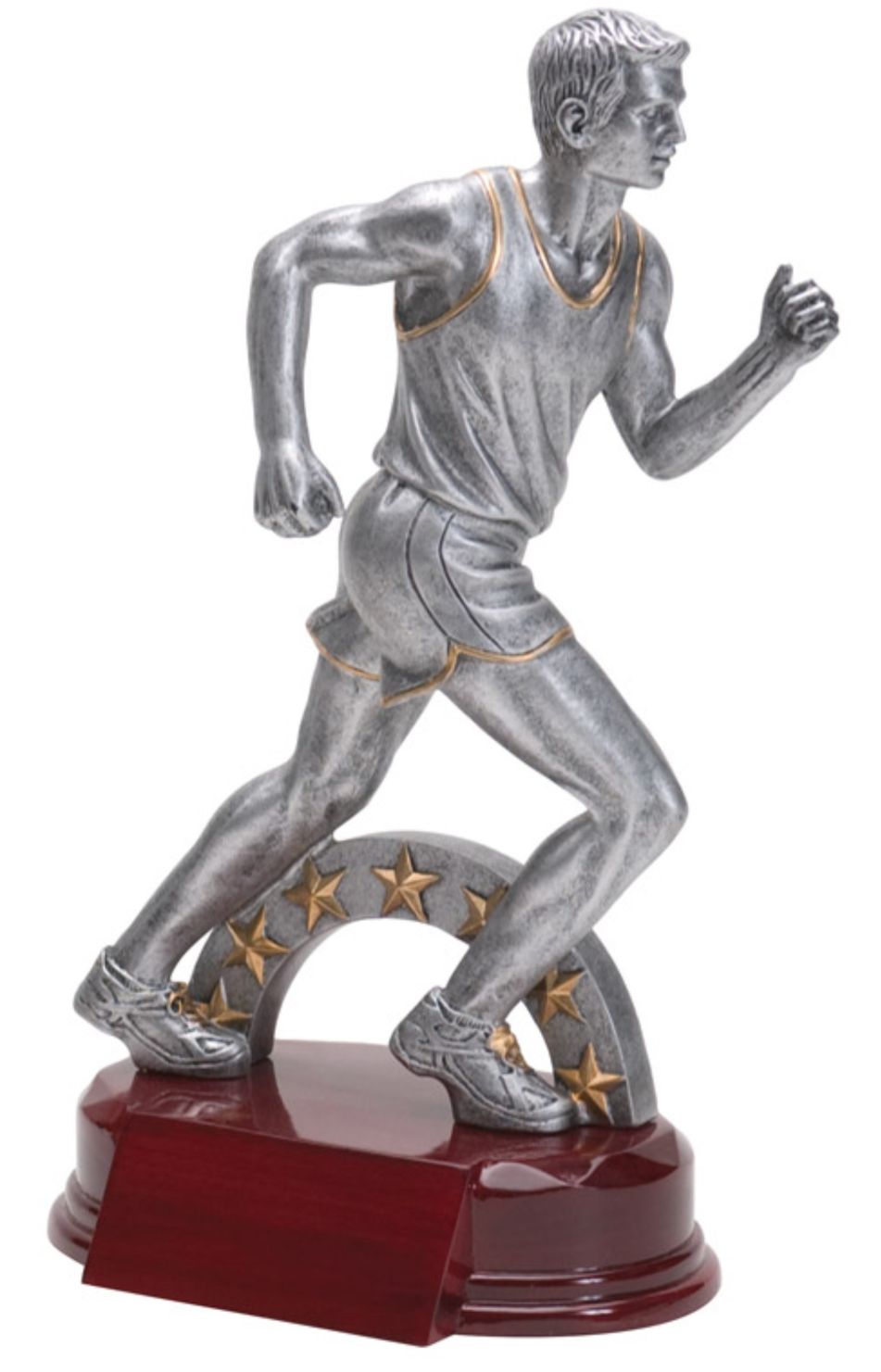8-3/4" Track-Male Resin Figure 1