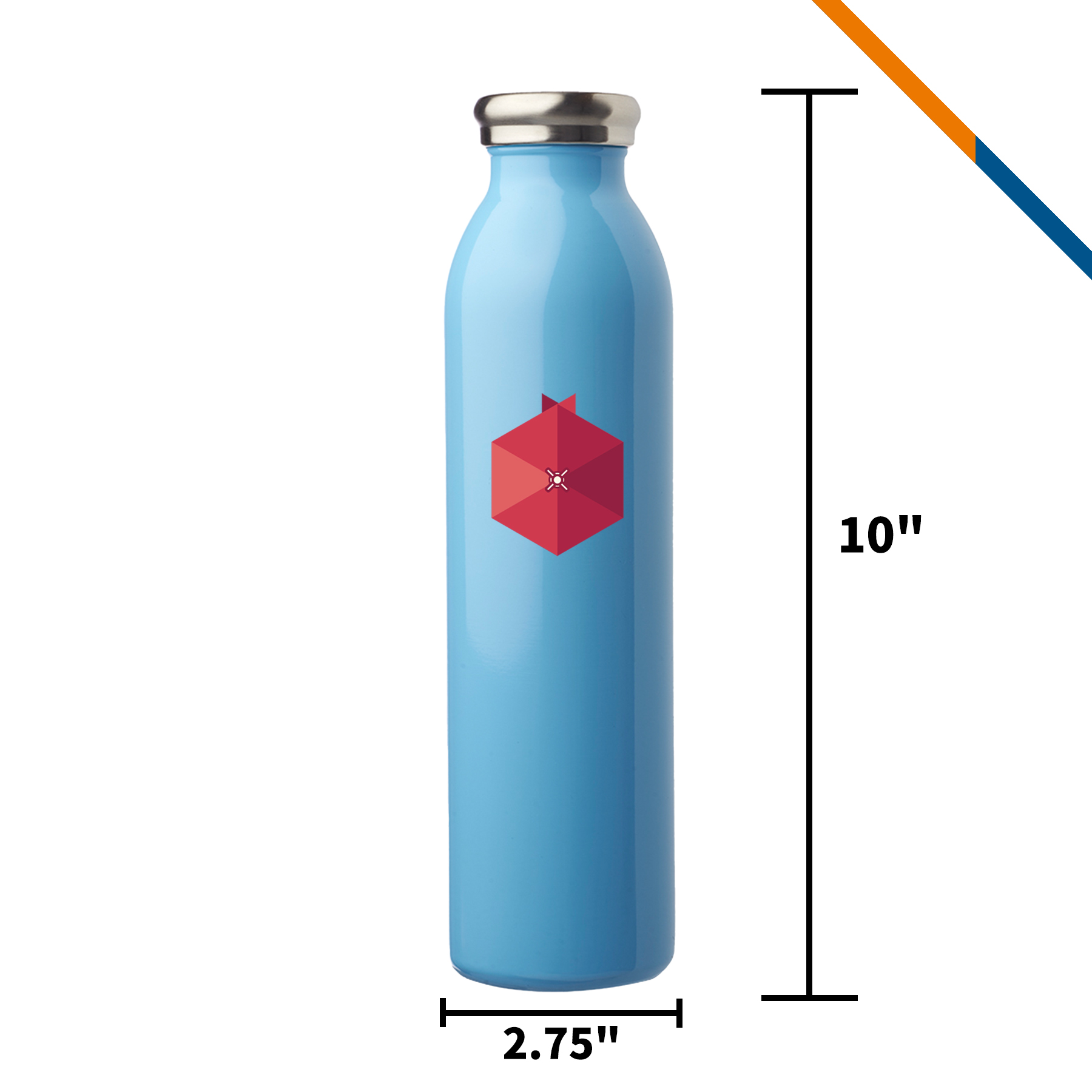 Tapa Stainless Steel Water Bottle - 20 OZ. 3