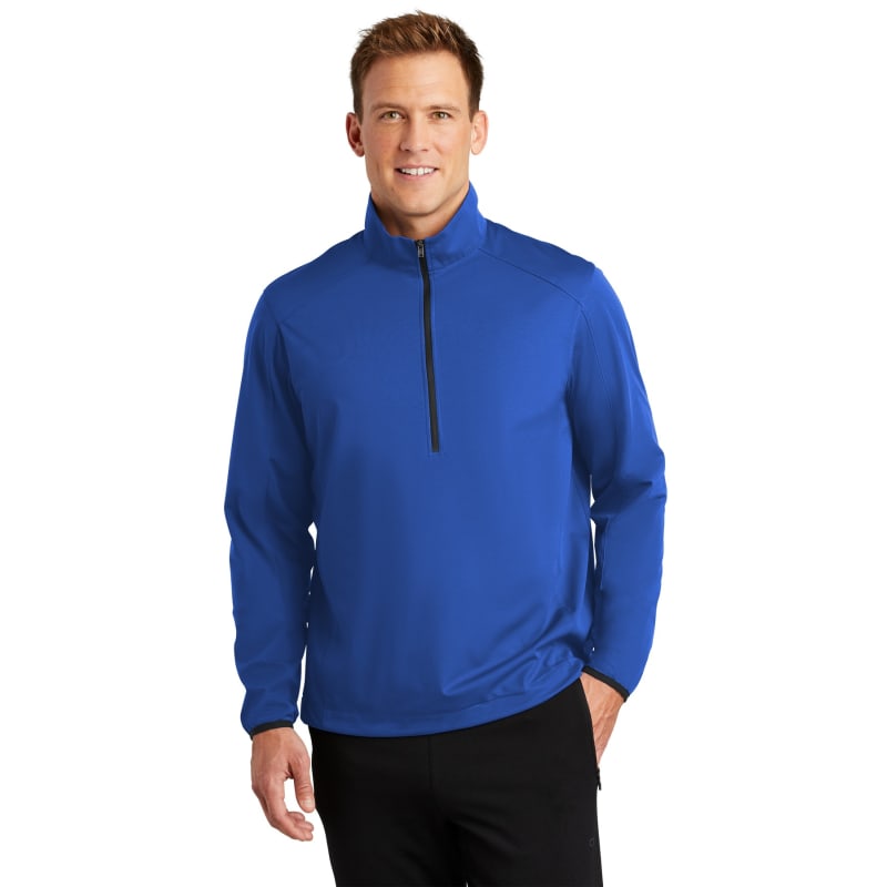 Port Authority Active 1/2-Zip Soft Shell Jacket. 26