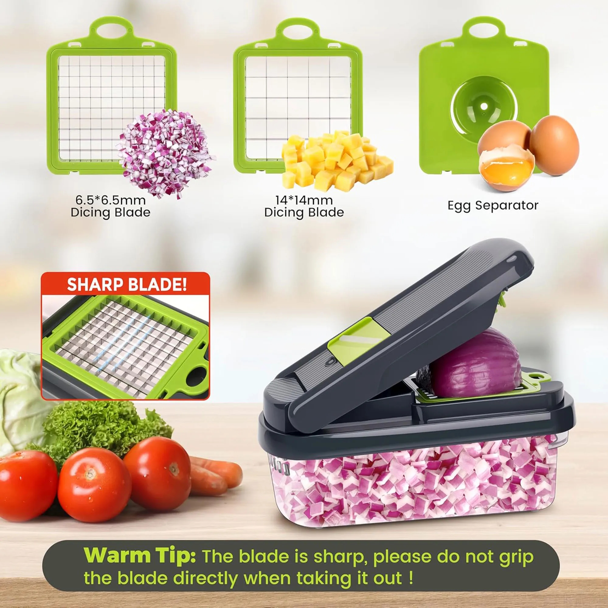 15 in 1 Vegetable Cutter With Container 6
