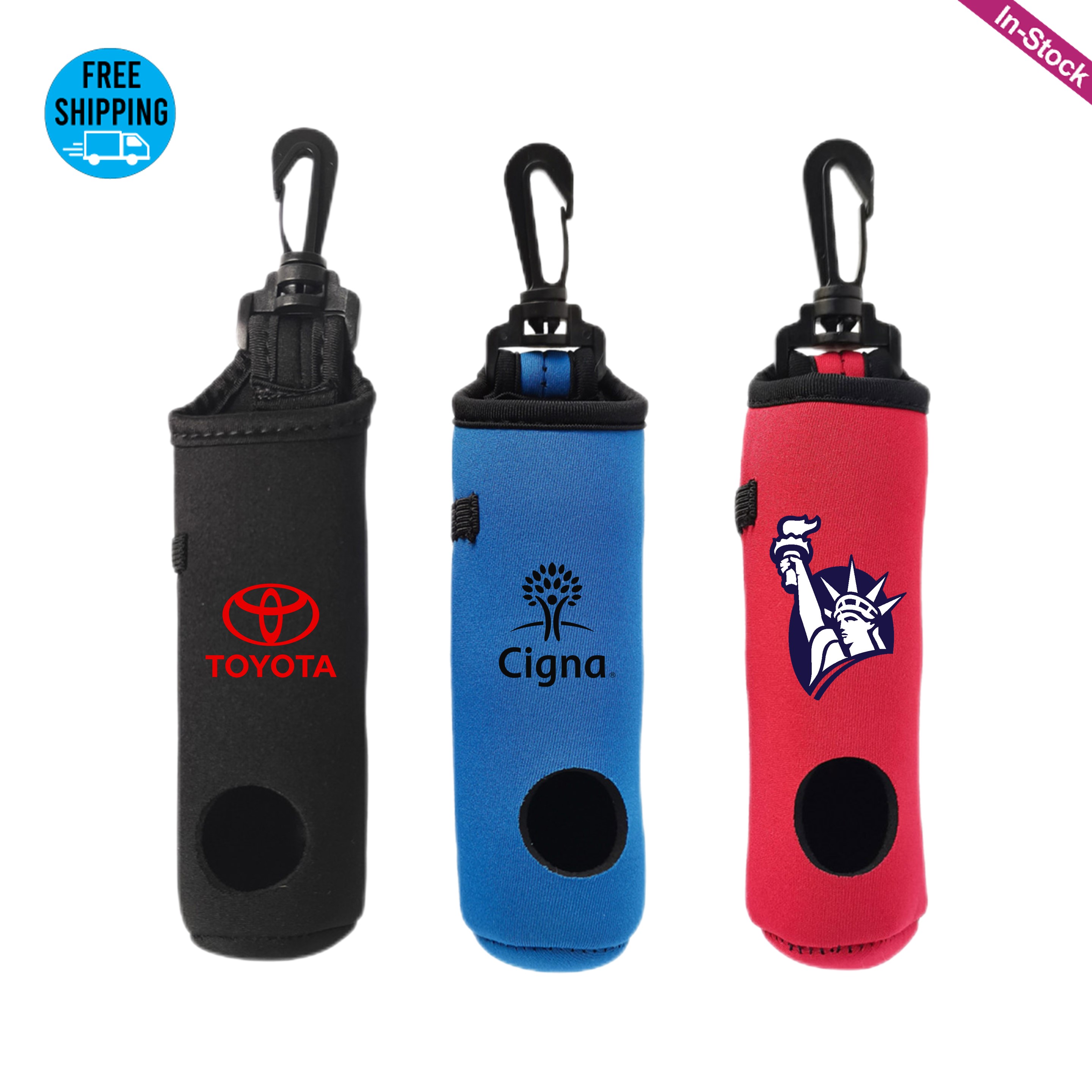 Neoprene Golf Ball Tee Holder Pouch 3