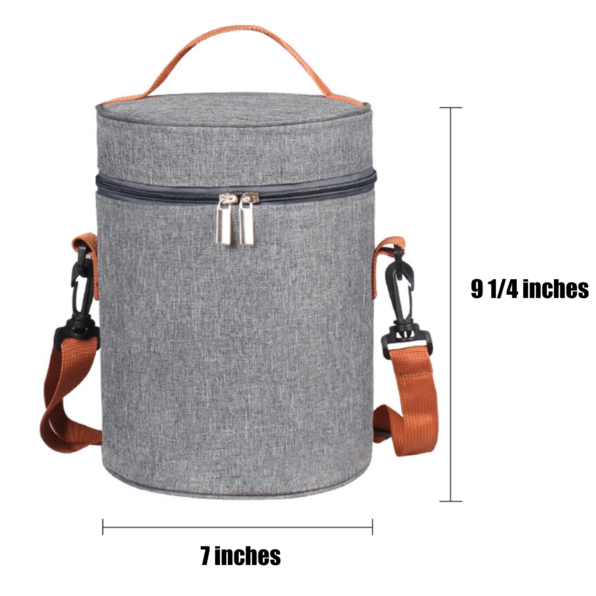 PEVA Portable Bucket Cooler Bag 8
