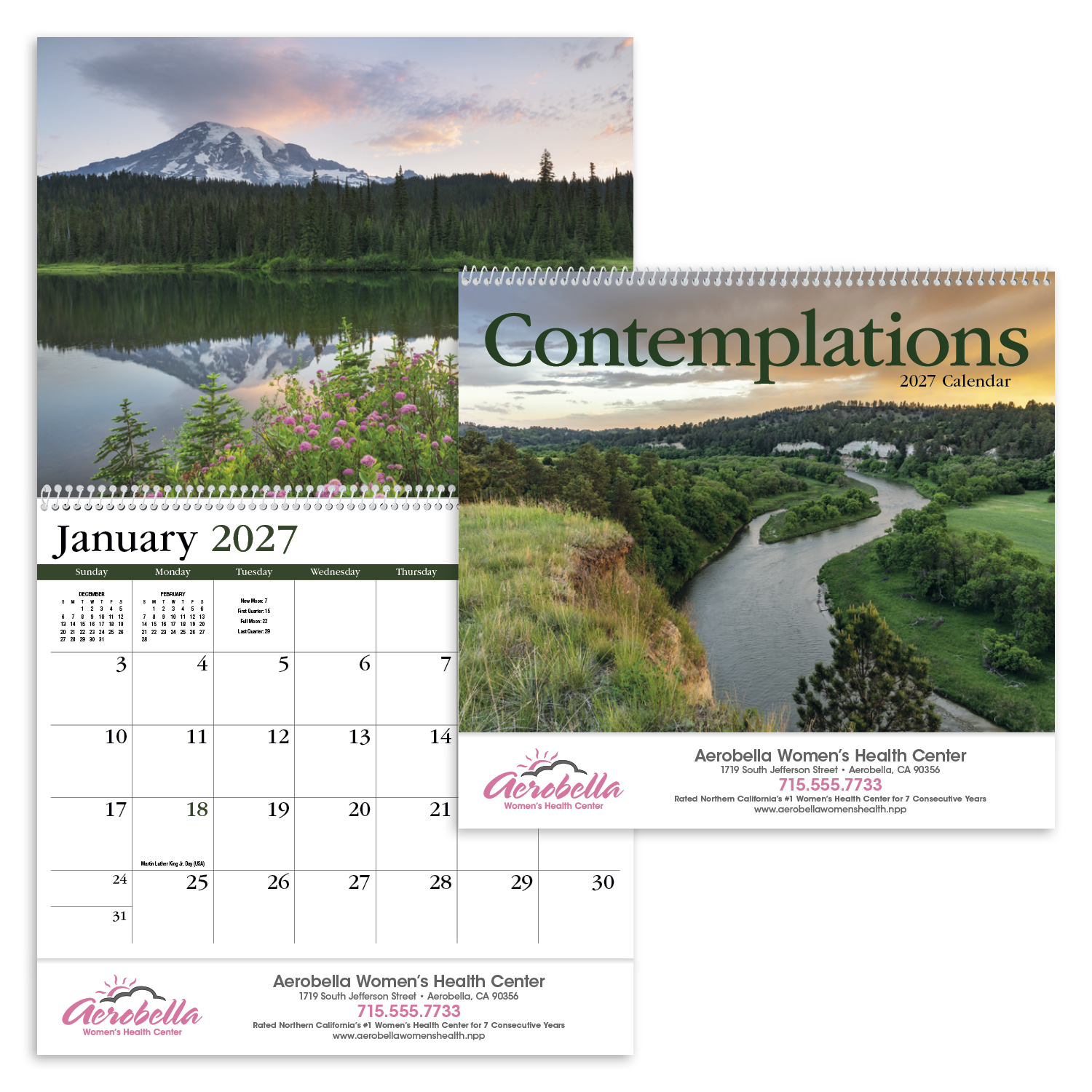 HotLine® Products Contemplations Appointment Calendar - Spiral 57