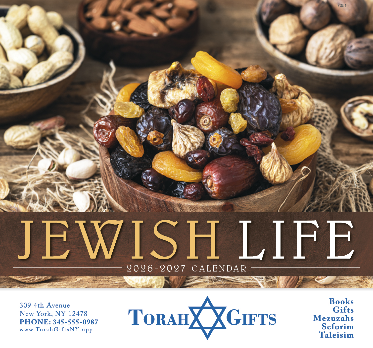 Good Value™ Jewish Life - Stapled Calendar 30