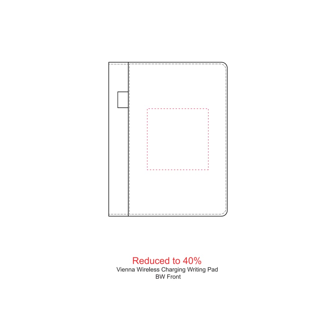 FSC® Mix Vienna Wireless Charging Writing Pad 55