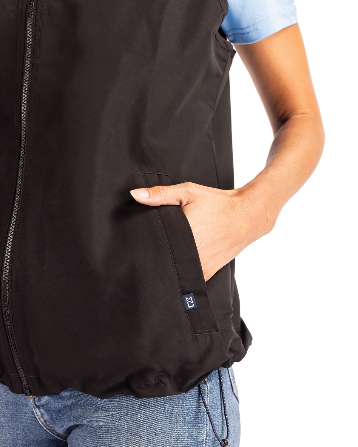 Charter Eco Recycled Full-Zip Womens Vest