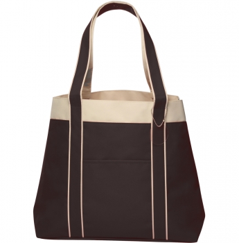 Donna Polyester Tote Bags, custom tote bag with logo imprint 6