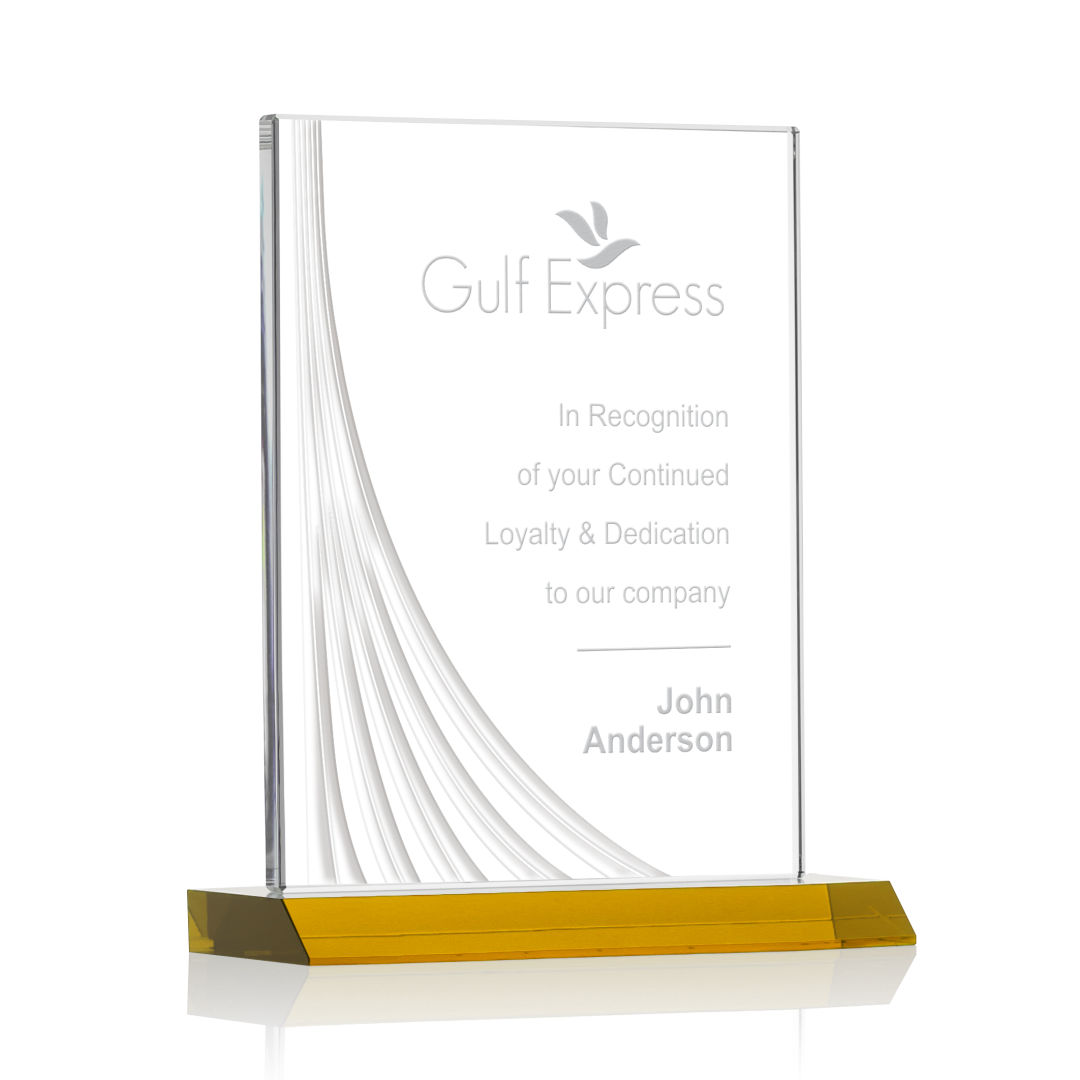 Leighton Liquid Crystal™ Award - Amber 4