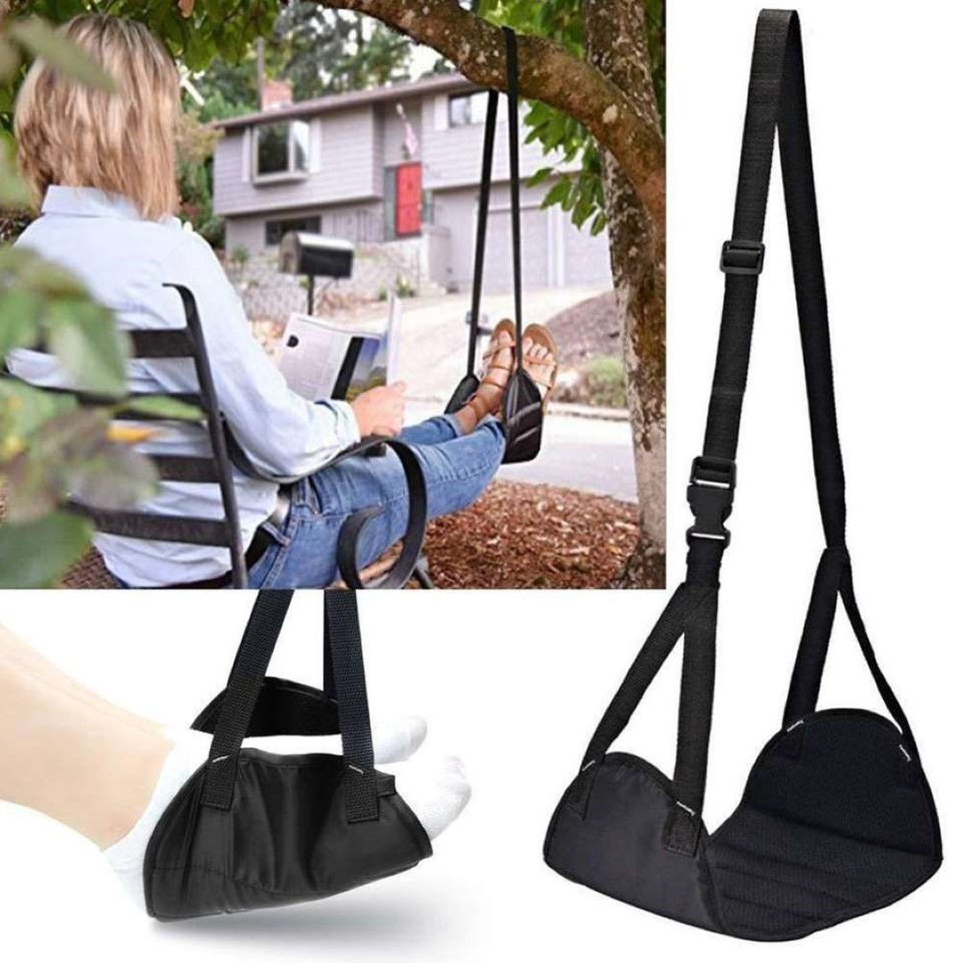 adjustable Hammock Foot Rest Office Travel 2