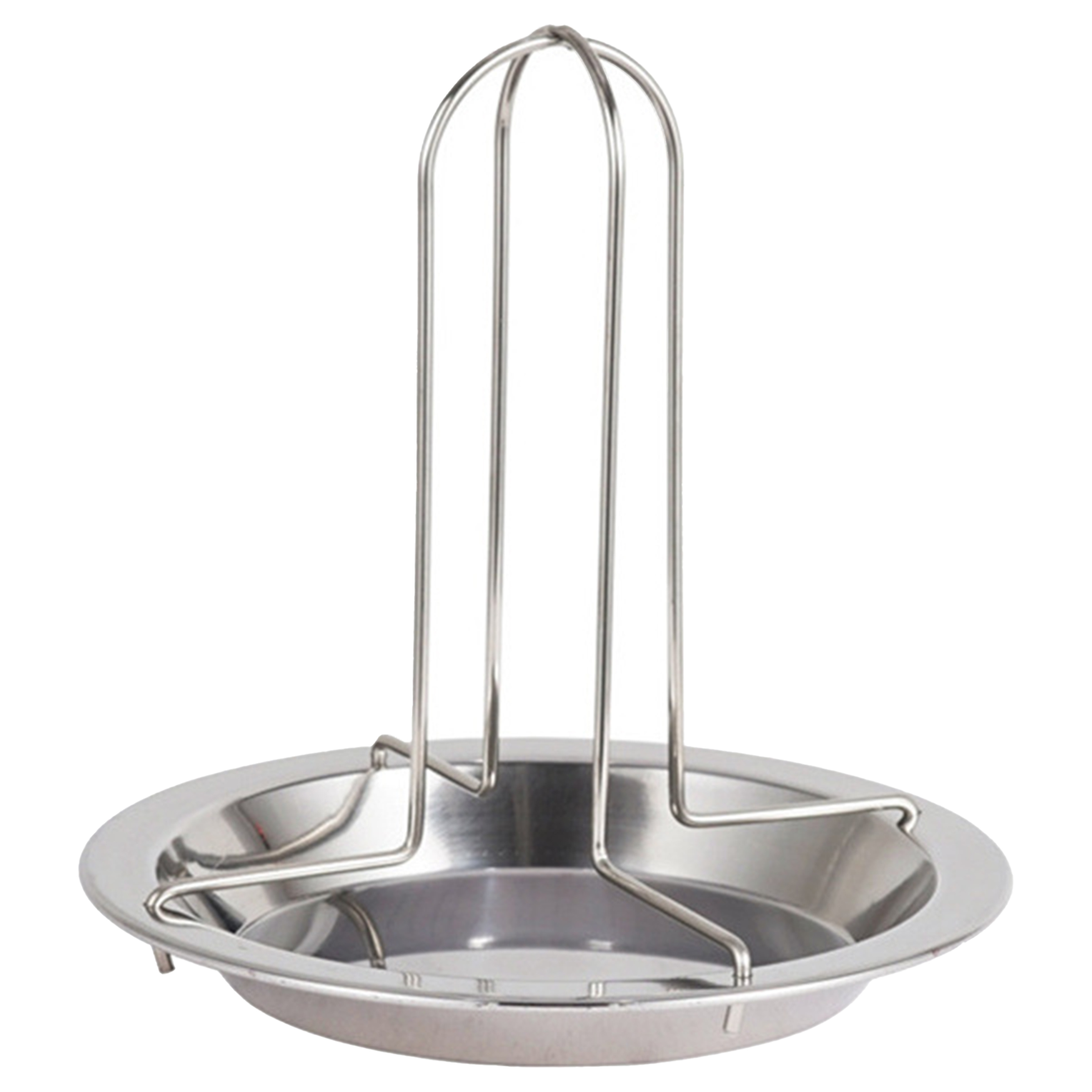 Carbon Steel Outdoor Camping Thick Roasted Chicken Stand 6