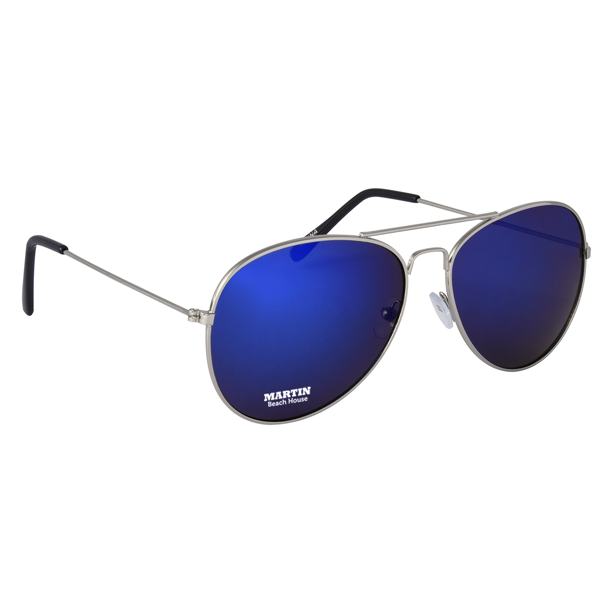 Color Mirrored Aviator Sunglasses 7
