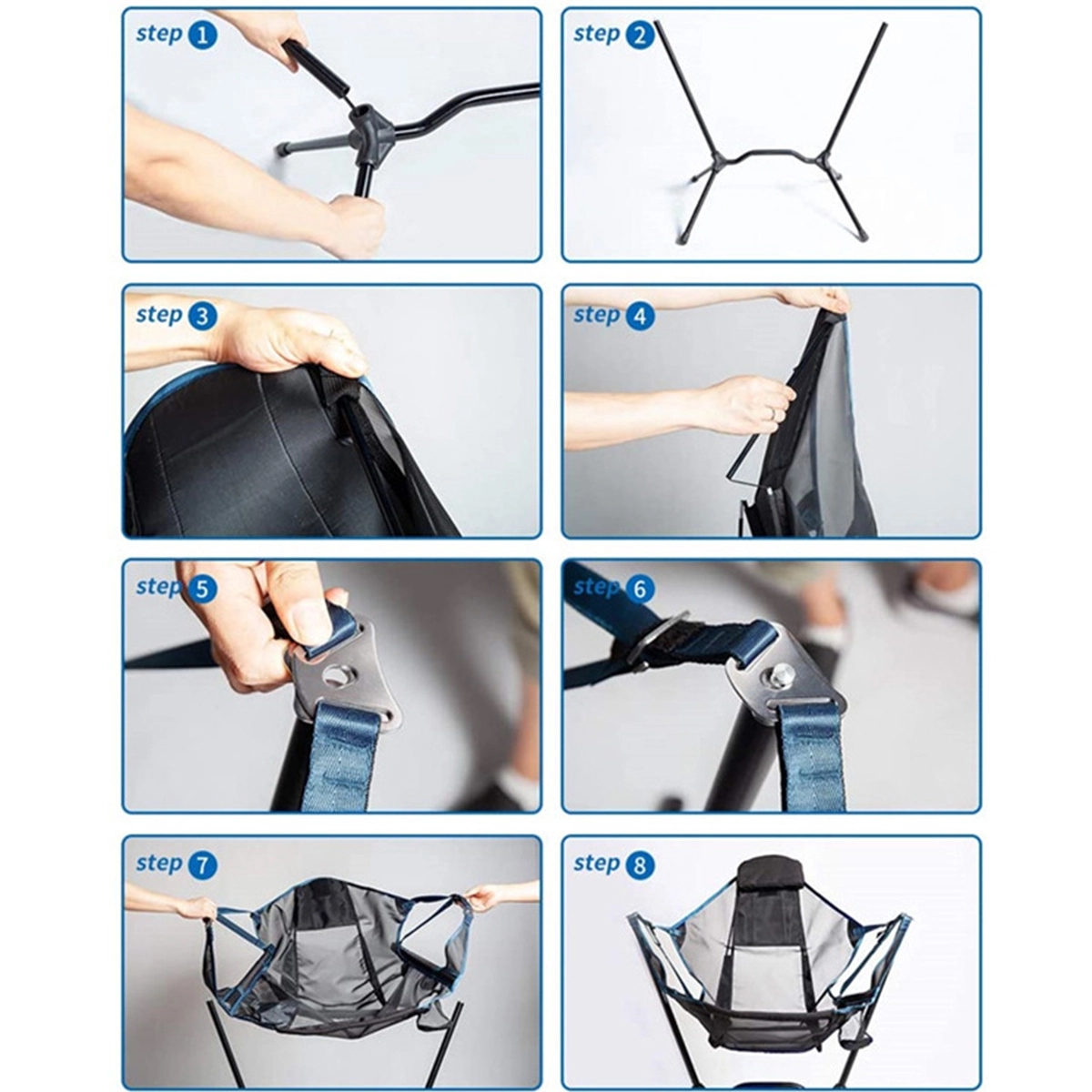 Portable Folding Rocking Chair 2