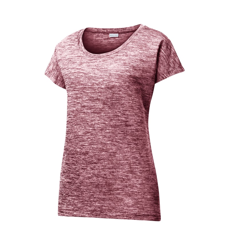Sport-Tek Women's PosiCharge Electric Heather Sporty Tee. 25