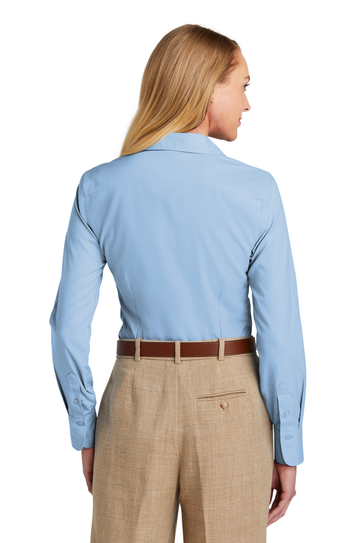Brooks Brothers Women's Wrinkle-Free Stretch Nailhead Shirt BB18003 5