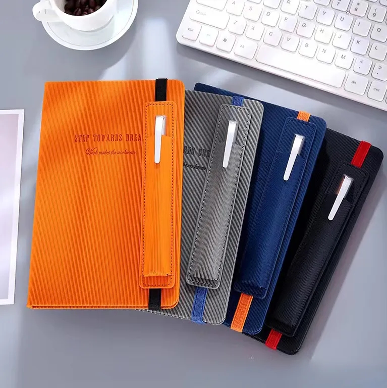 Custom Elastic Band Pen Slot A5 Notebook Gift Box Set 2