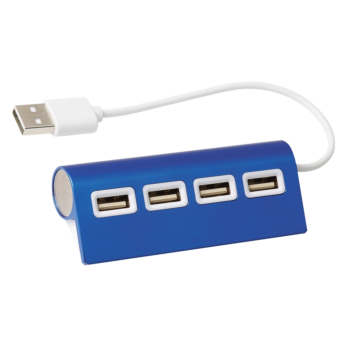 4-Port Aluminum Wave Usb Hub 2