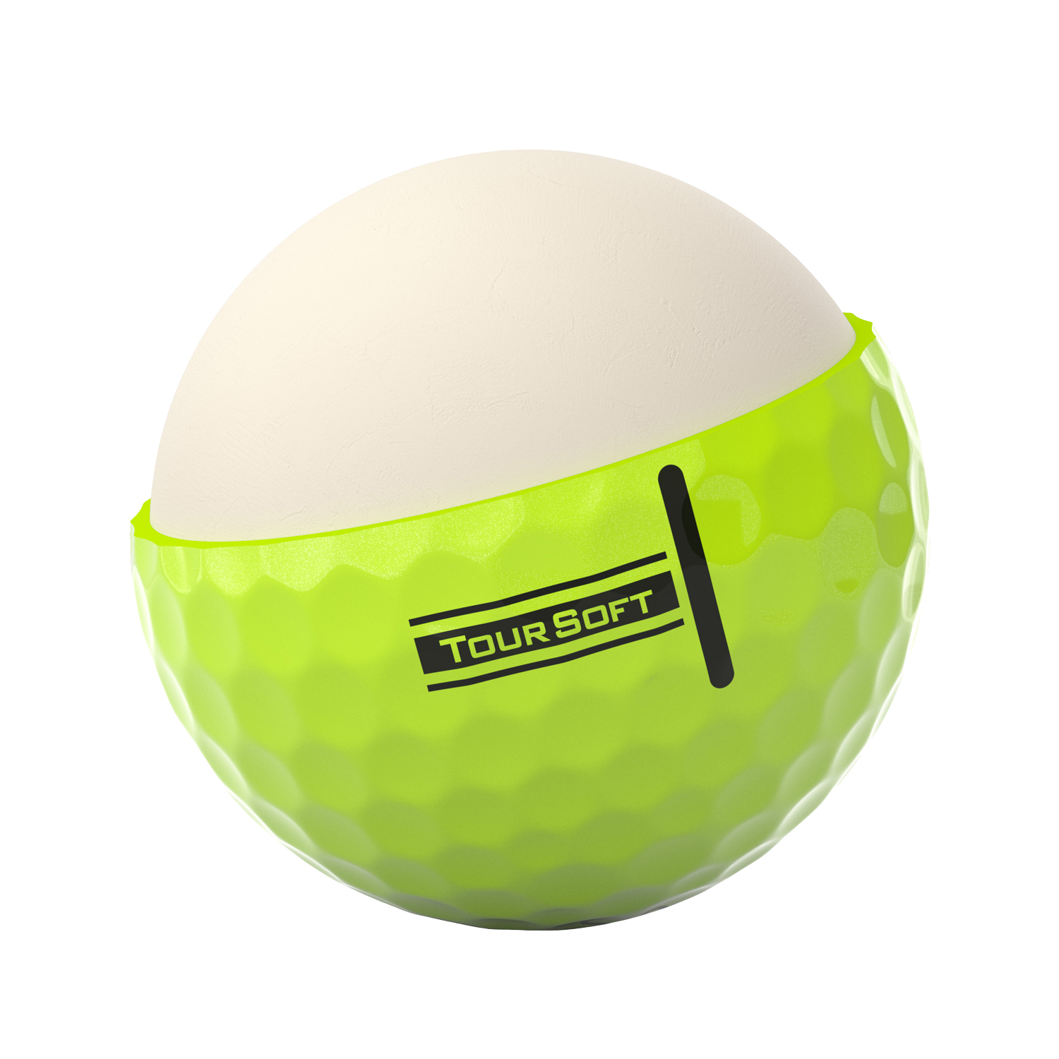 Titleist Toursoft Yellow Golf Balls 6