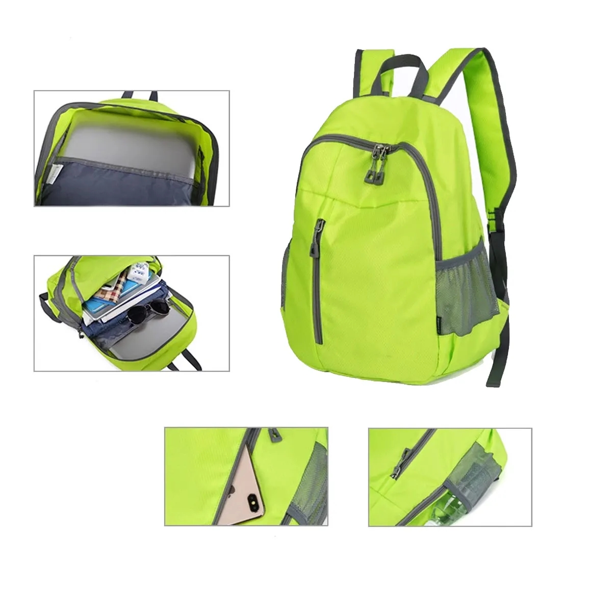 Ultra-Light Foldable Waterproof Leisure Travel Backpack 6