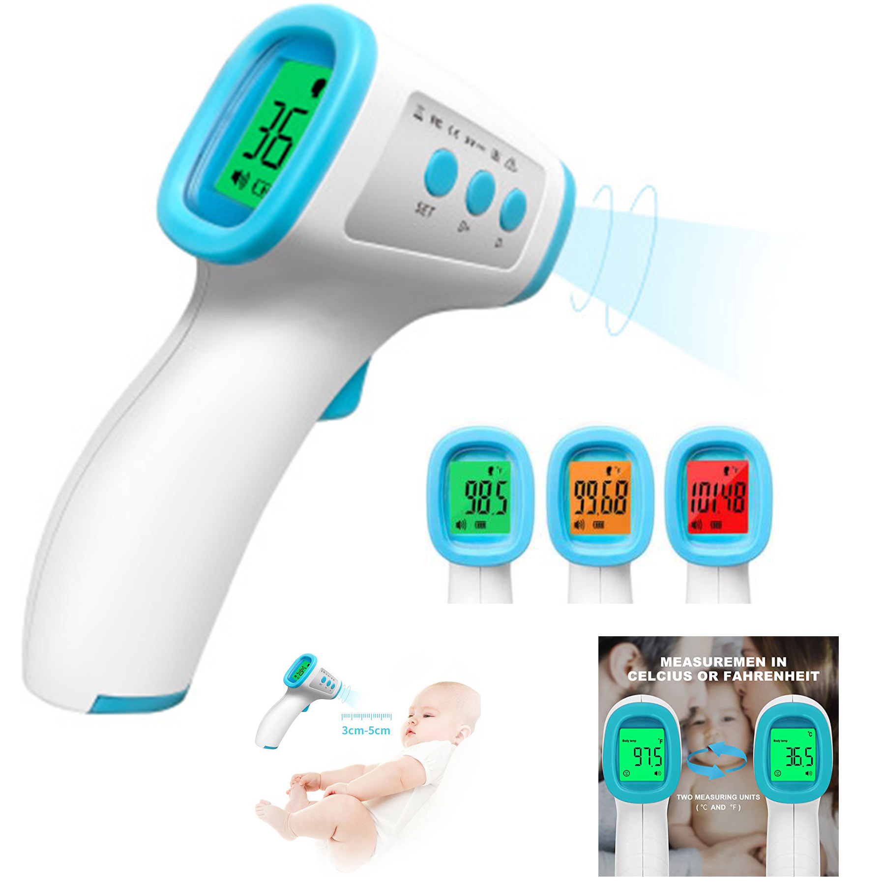 Non-contact Infrared Thermometer For Human Body 1