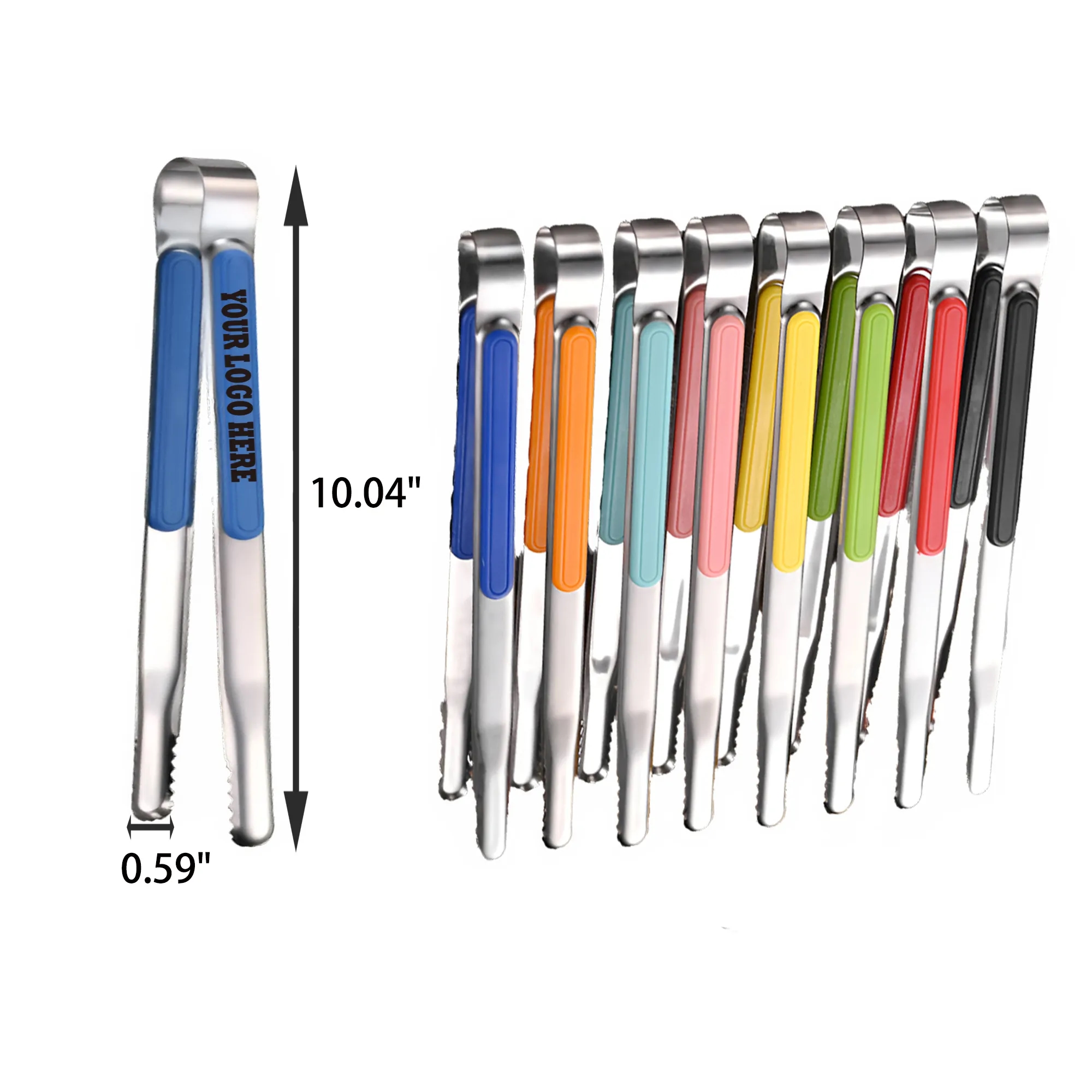 MOQ 50 PCS Thicken Stainless Steel BBQ Food Clamp 2