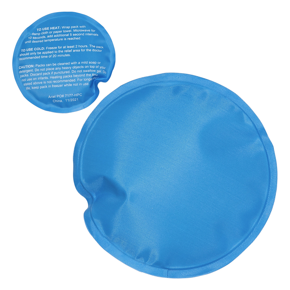 Round Nylon-Covered Hot/Cold Pack 20