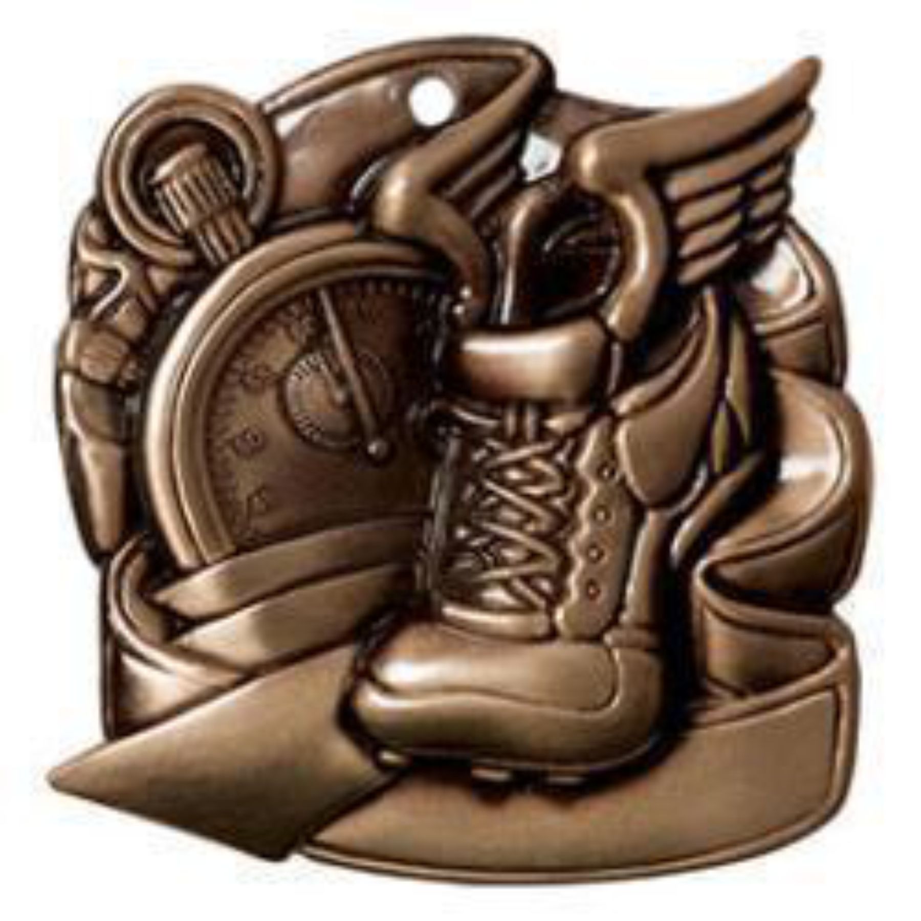 Track High Relief Design 2-1/2" 2