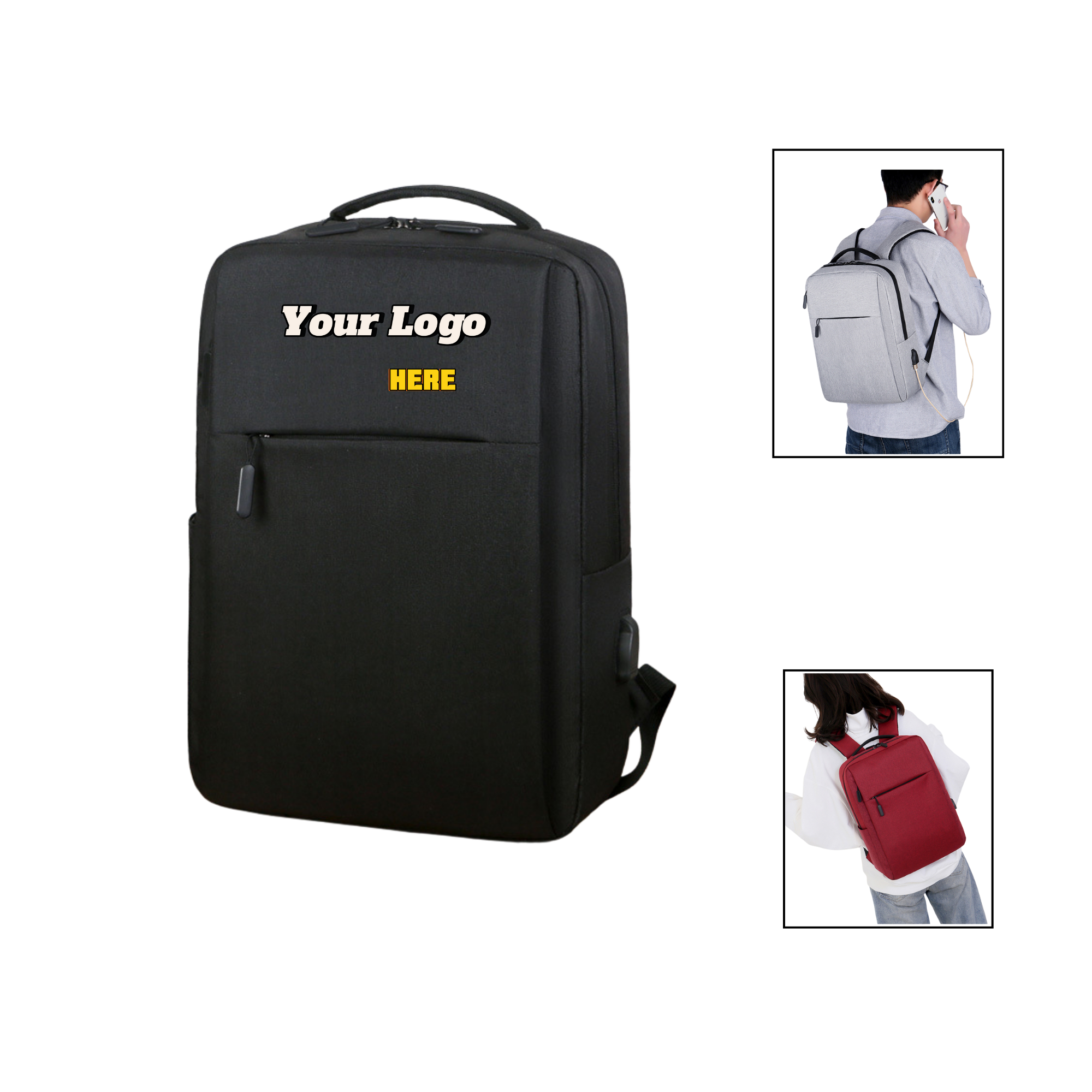 Stylish Minimalist Backpack with Ample Storage Space 2