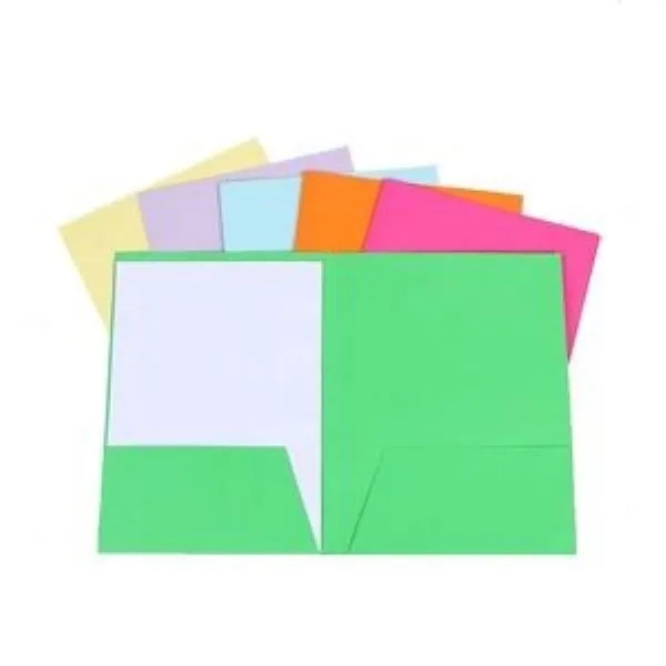 2 Pocket Matte Laminated Paper Folders 4