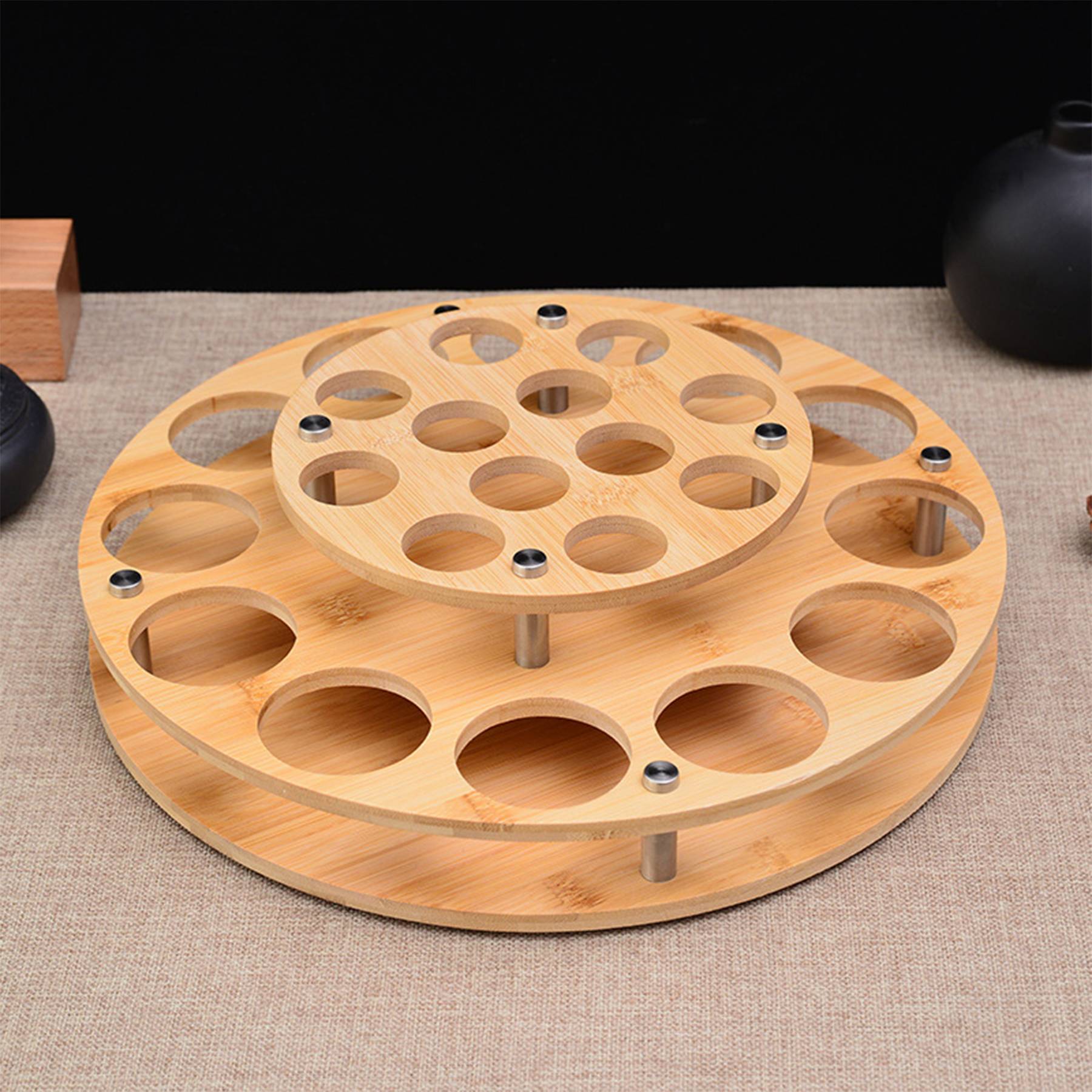 Wood Glasses Cup Serving tray 5