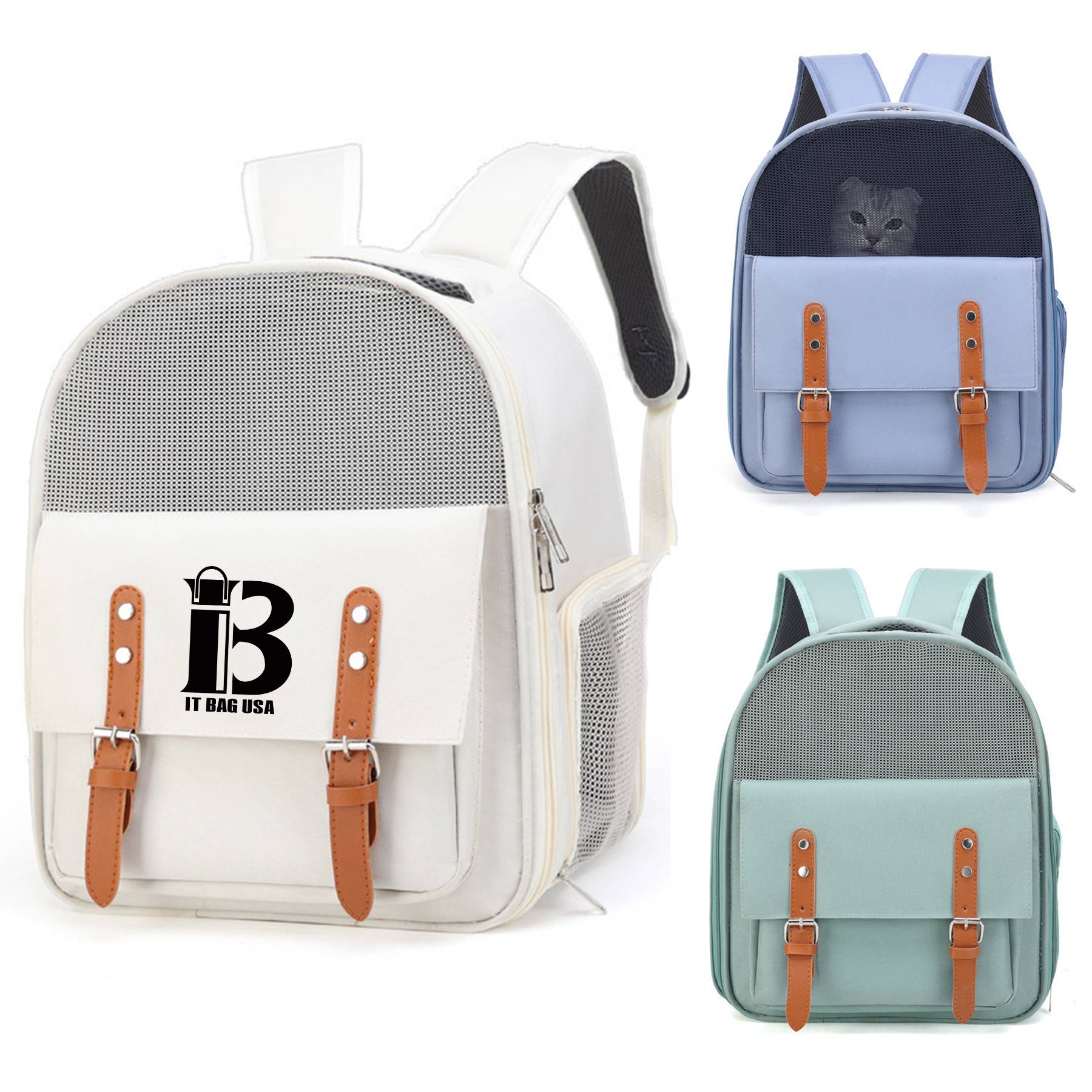Pet Carrier Backpack with Breathable Design for Cat 5