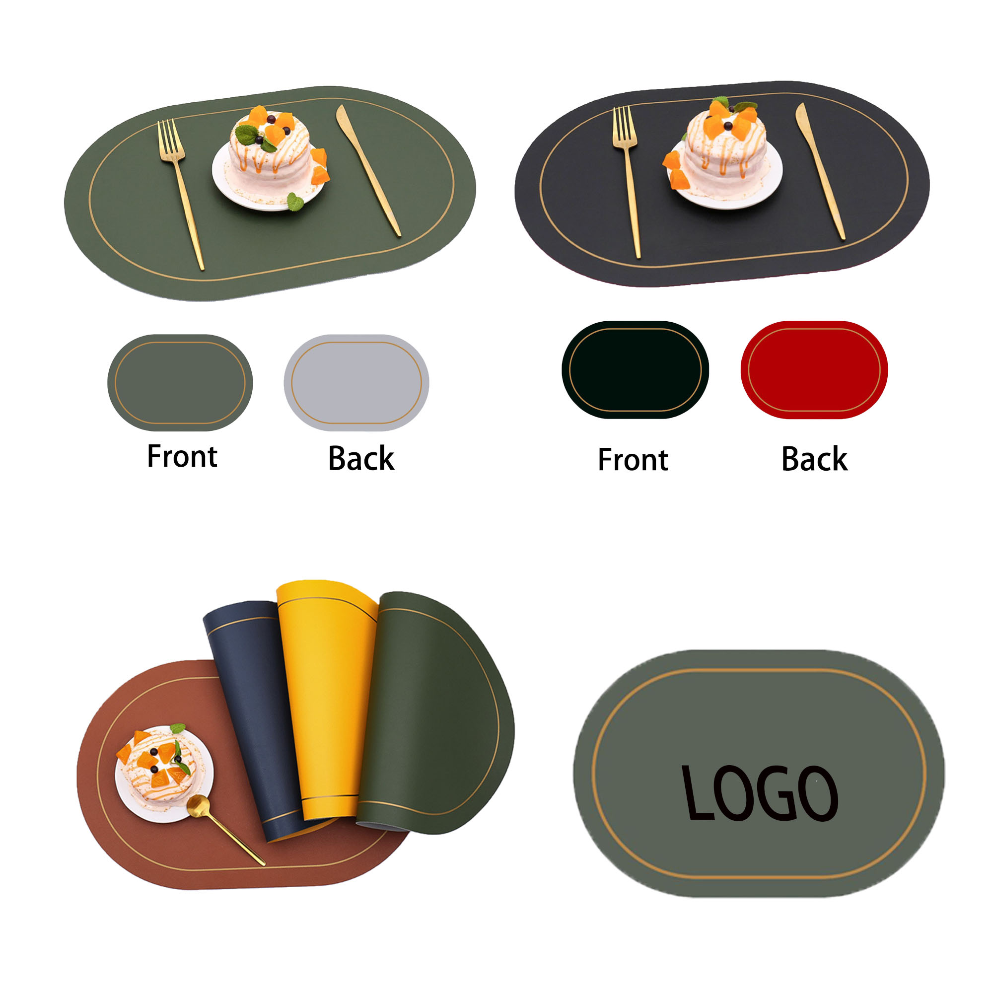 Easy-Wash Placemats MOQ 50 2