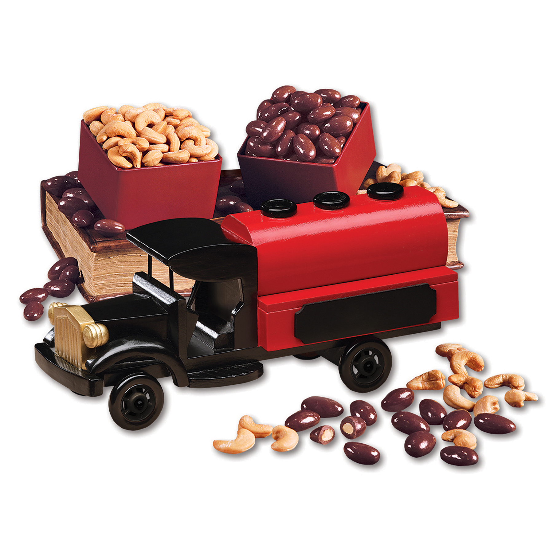 1920-Era Tank Truck with Chocolate Almonds & Extra Fancy Cashews 2