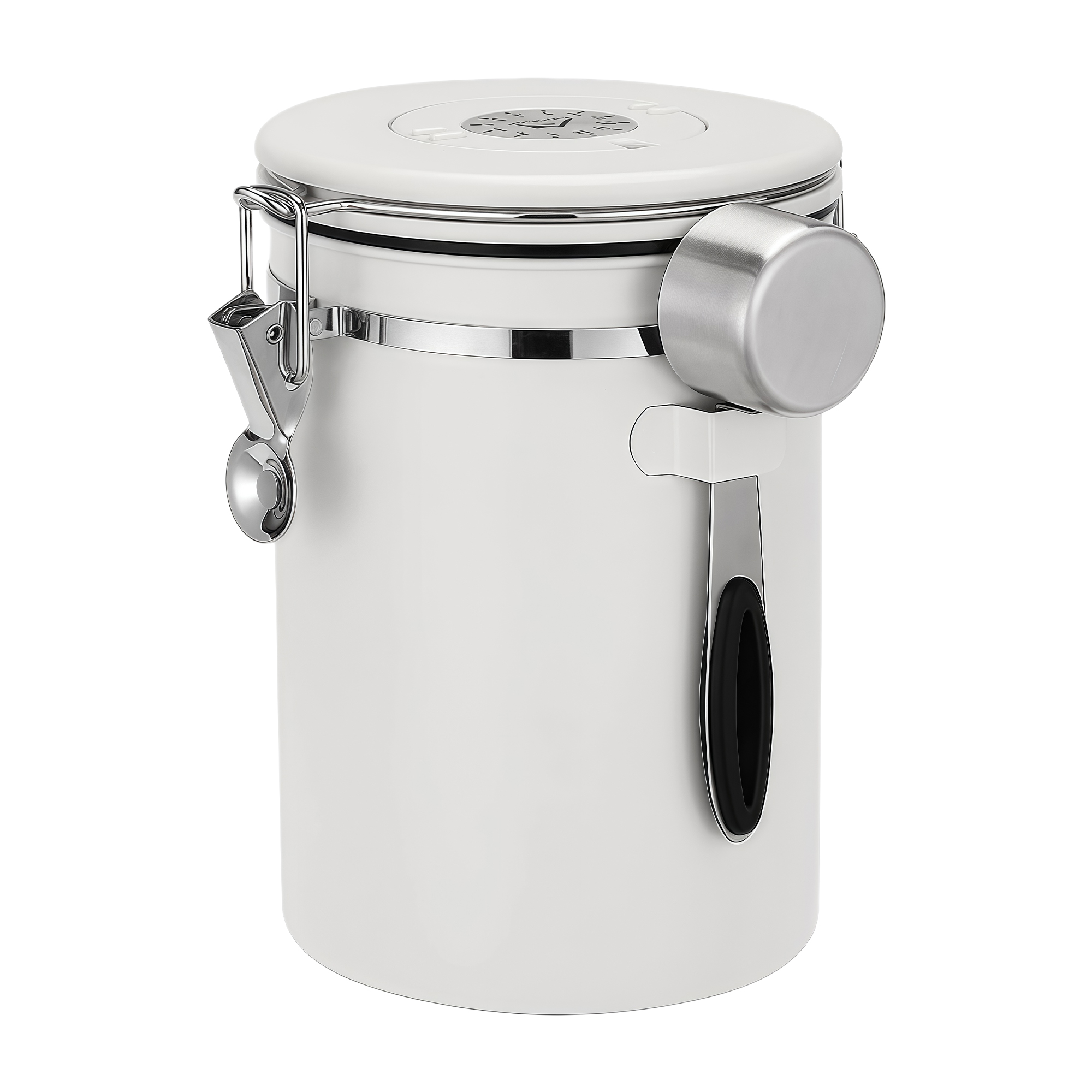 1.8L Coffee Bean Storage Canister with One-Way Valve 5